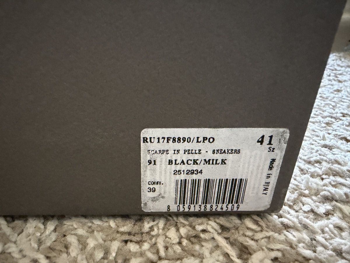 Rick Owens Leather Mainline Ramones Size US 8 / EU 41 - 2 Thumbnail