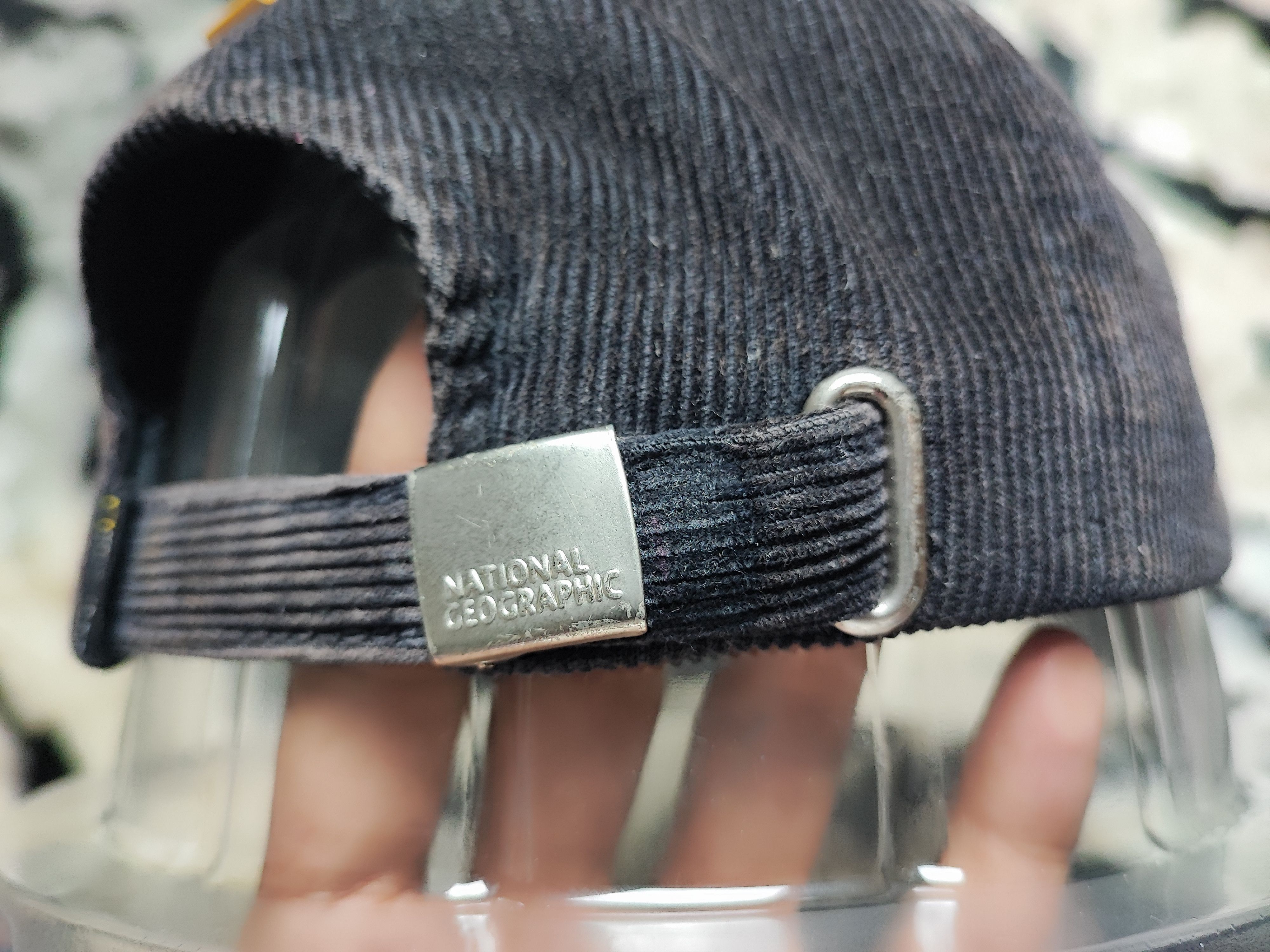 Japanese Brand NATIONAL GEOGRAPHIC CORDUROY CAP Size ONE SIZE - 6 Thumbnail