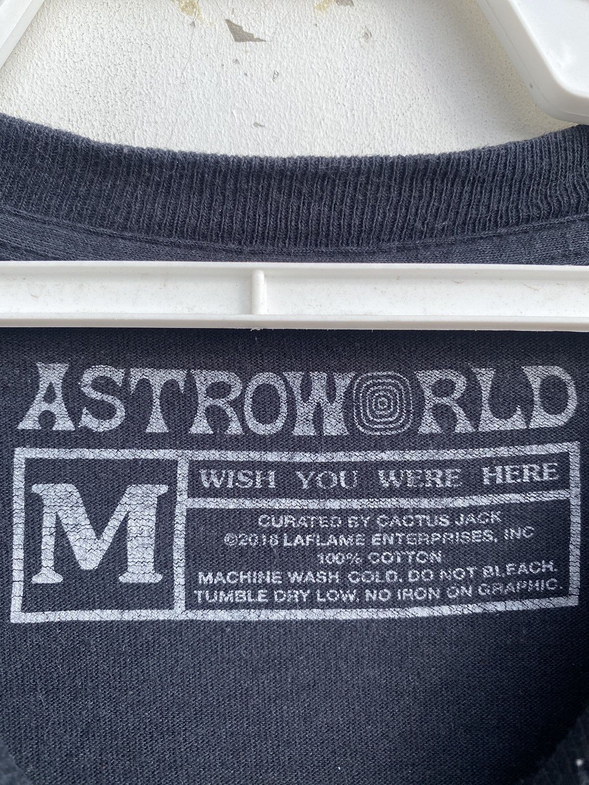 Travis Scott Travis Scott by Cactus Jack Astro World tour tees Size US M / EU 48-50 / 2 - 4 Thumbnail
