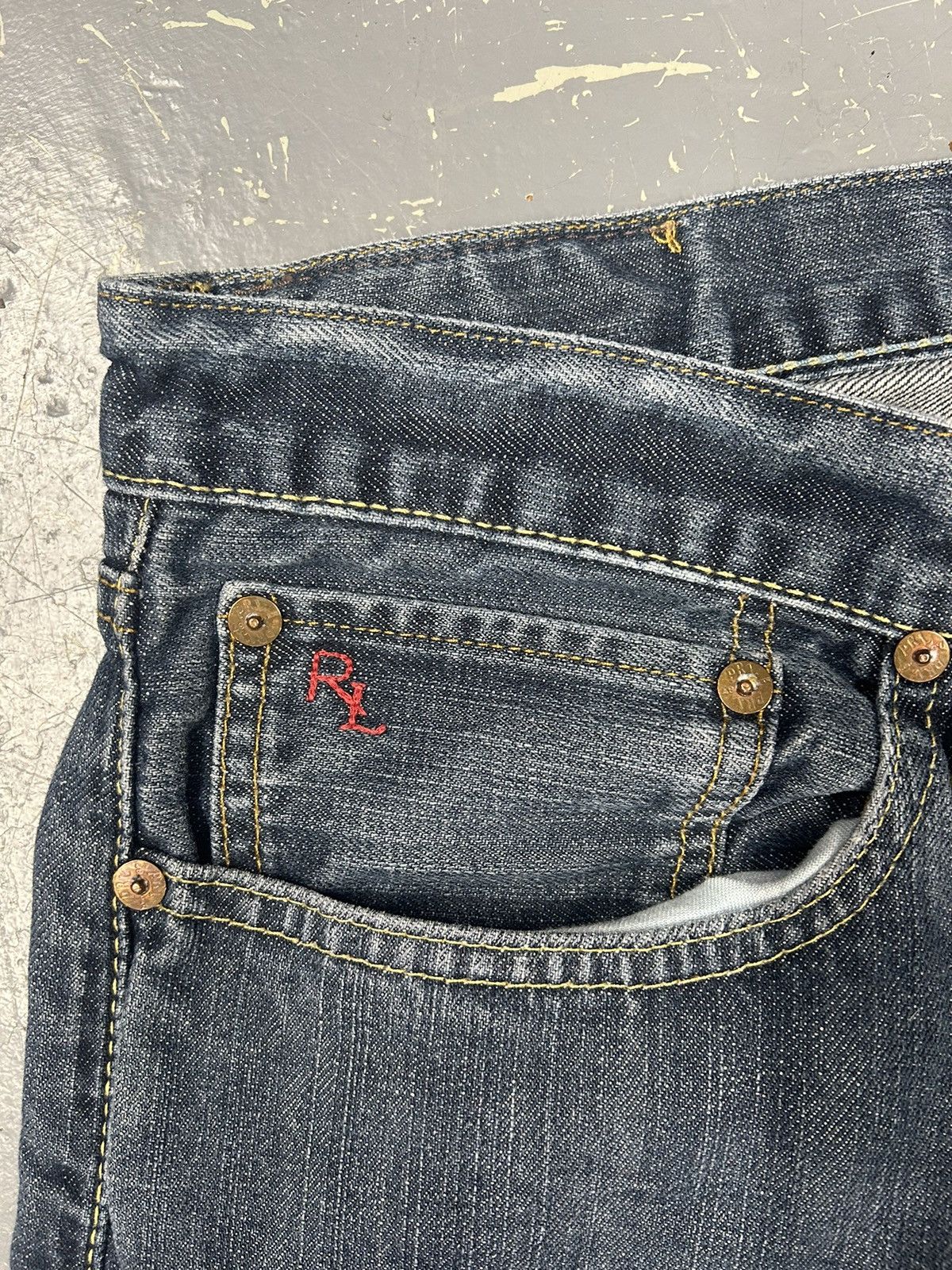 Polo Ralph Lauren × Vintage Crazy Vintage 90s Essential Polo Ralph Lauren Baggy Jeans Size US 36 / EU 52 - 4 Thumbnail