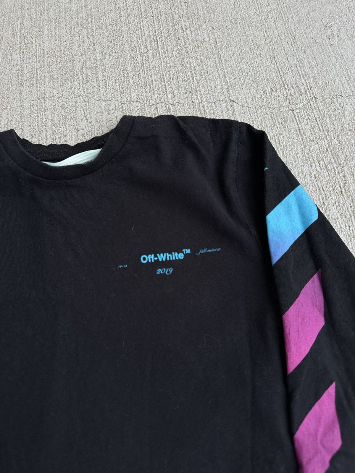 Other Off-white Gradient Arrows Long Sleeve Shirt Size US XXS / EU 40 - 4 Thumbnail