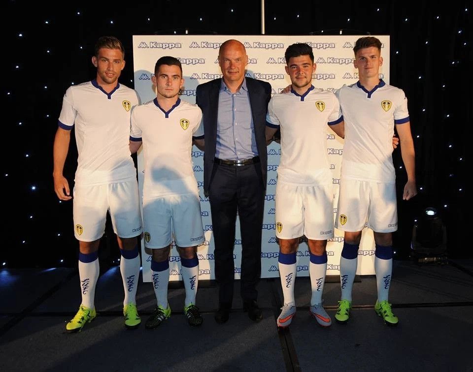 Kappa LEEDS UNITED 2015 2016 HOME FOOTBALL SHIRT SOCCER JERSEY Size US XXL / EU 58 / 5 - 9 Thumbnail