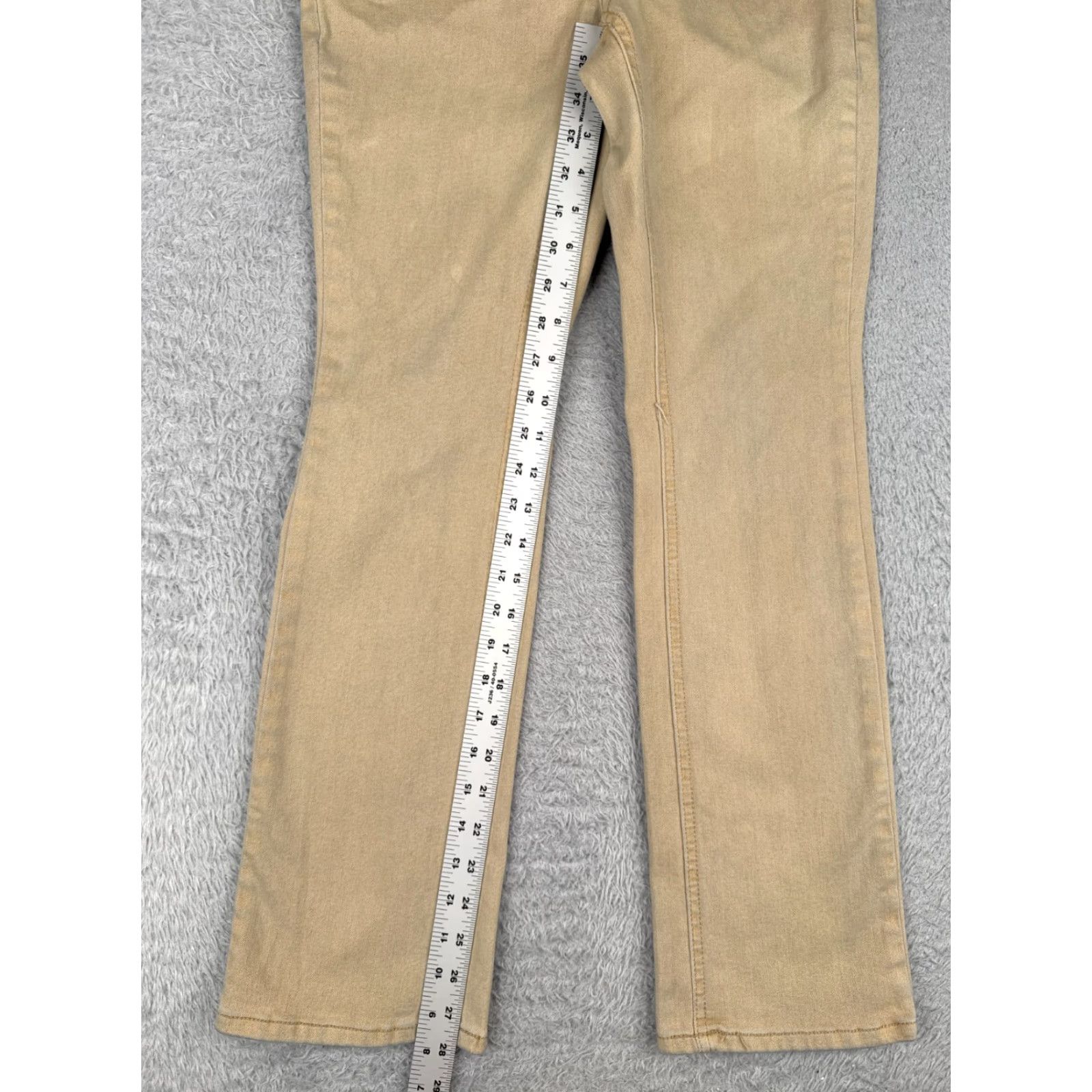 Vintage VINTAGE Time And Tru Women’s Jeans Pants Bootcut 26x28 Cotton Blend Beige Denim Size 28" / US 6 / IT 42 - 7 Thumbnail