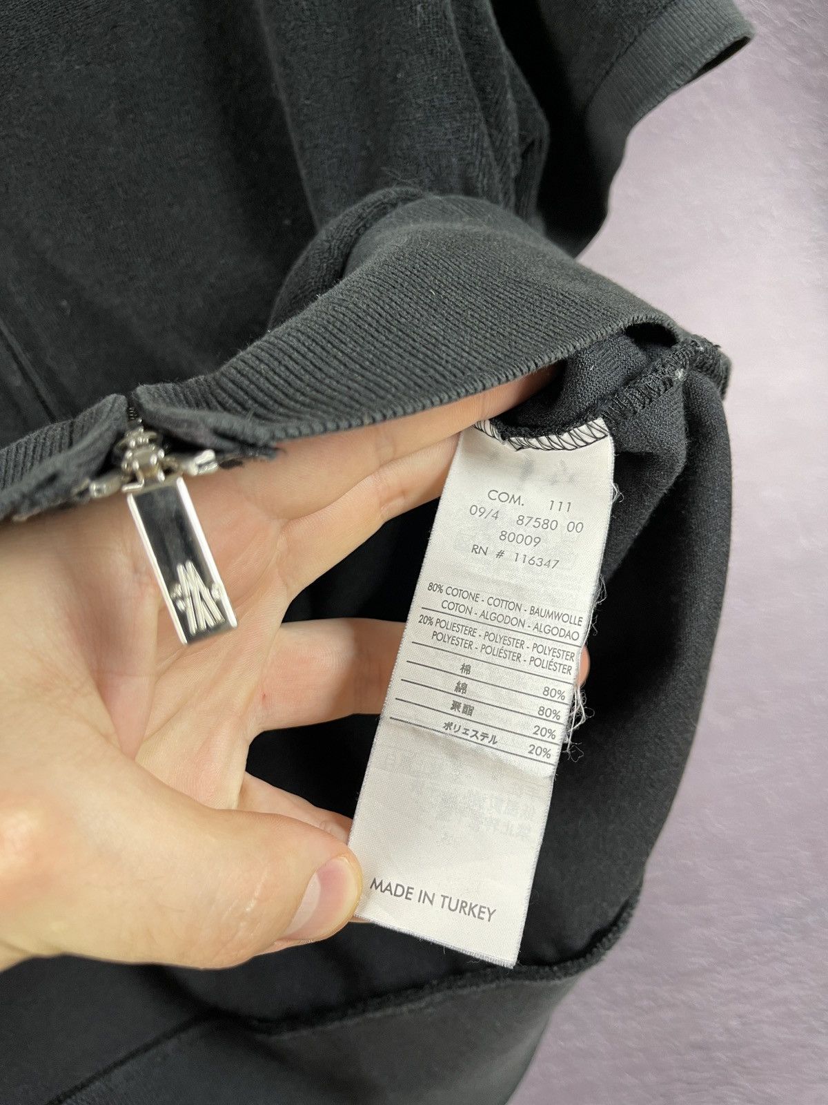Moncler Moncler vintage towel style hooded full zip tee shirt Size XL / US 12-14 / IT 48-50 - 15 Thumbnail