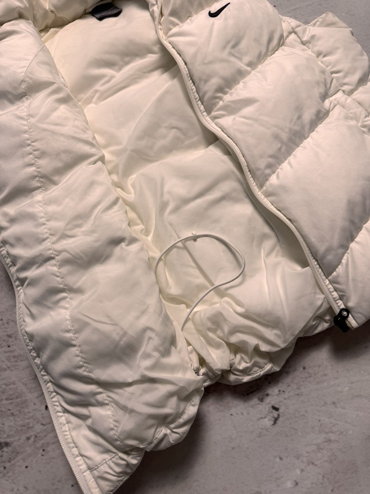 Nike × Nike ACG NIKE PUFFER DOWN BASIC LOGO WHITE OVERSIZE VEST Size US M / EU 48-50 / 2 - 5 Thumbnail