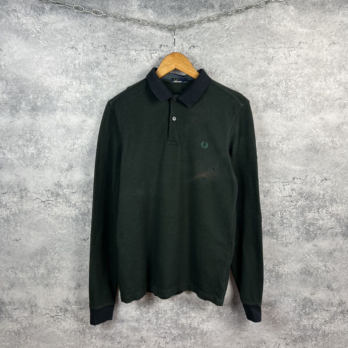 Fred Perry × Vintage Fred Perry Vintage Polo Longsleeve Size US M / EU 48-50 / 2 - 1 Thumbnail