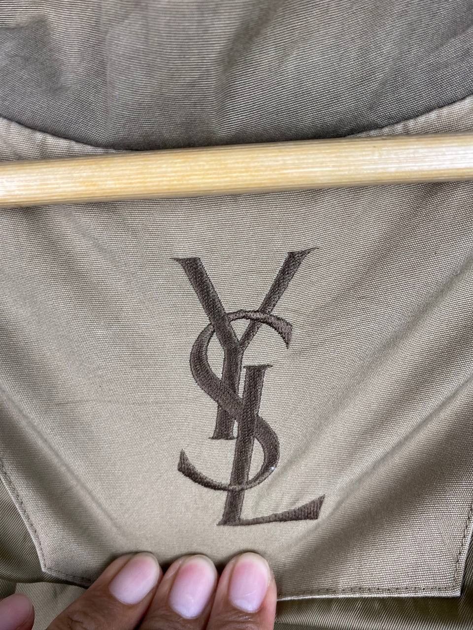 Yves Saint Laurent vintage yves saint laurent jacket embroided logo Size US XXL / EU 58 / 5 - 7 Thumbnail