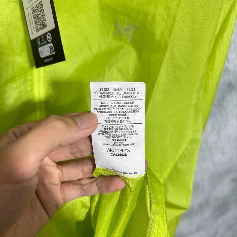 Arc'teryx Arcteryx Norvan Windshell Jacket Green Size US XL / EU 56 / 4 - 6 Thumbnail