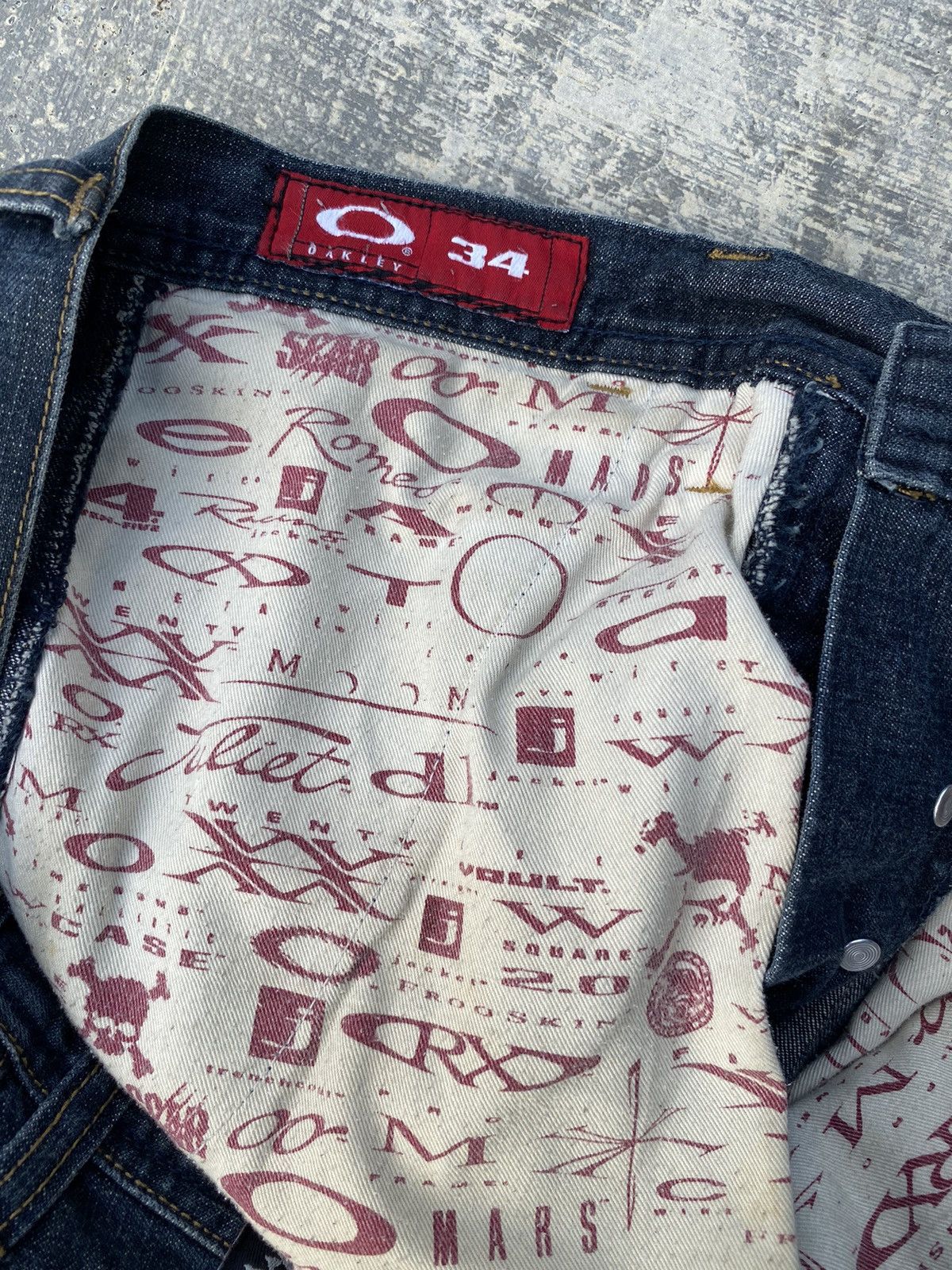 Oakley × Vintage VINTAGE OAKLEY INDUSTRIAL BAGGY CARPENTER GORPCORE RAVE PUNK Size US 34 / EU 50 - 7 Thumbnail