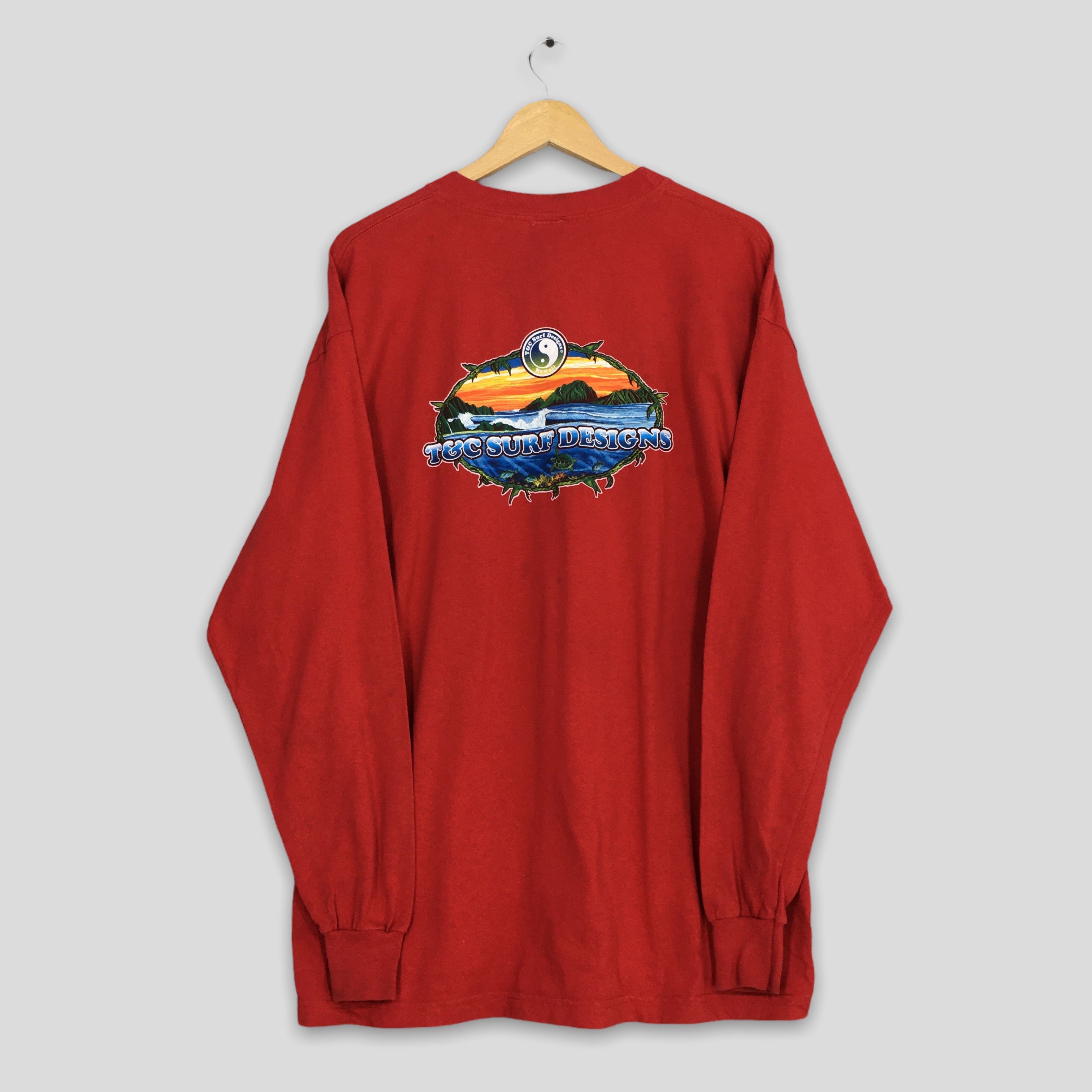 Vintage Vintage 90's T&C Surf Design Hawaiian Tshirt Large Size US L / EU 52-54 / 3 - 1 Thumbnail