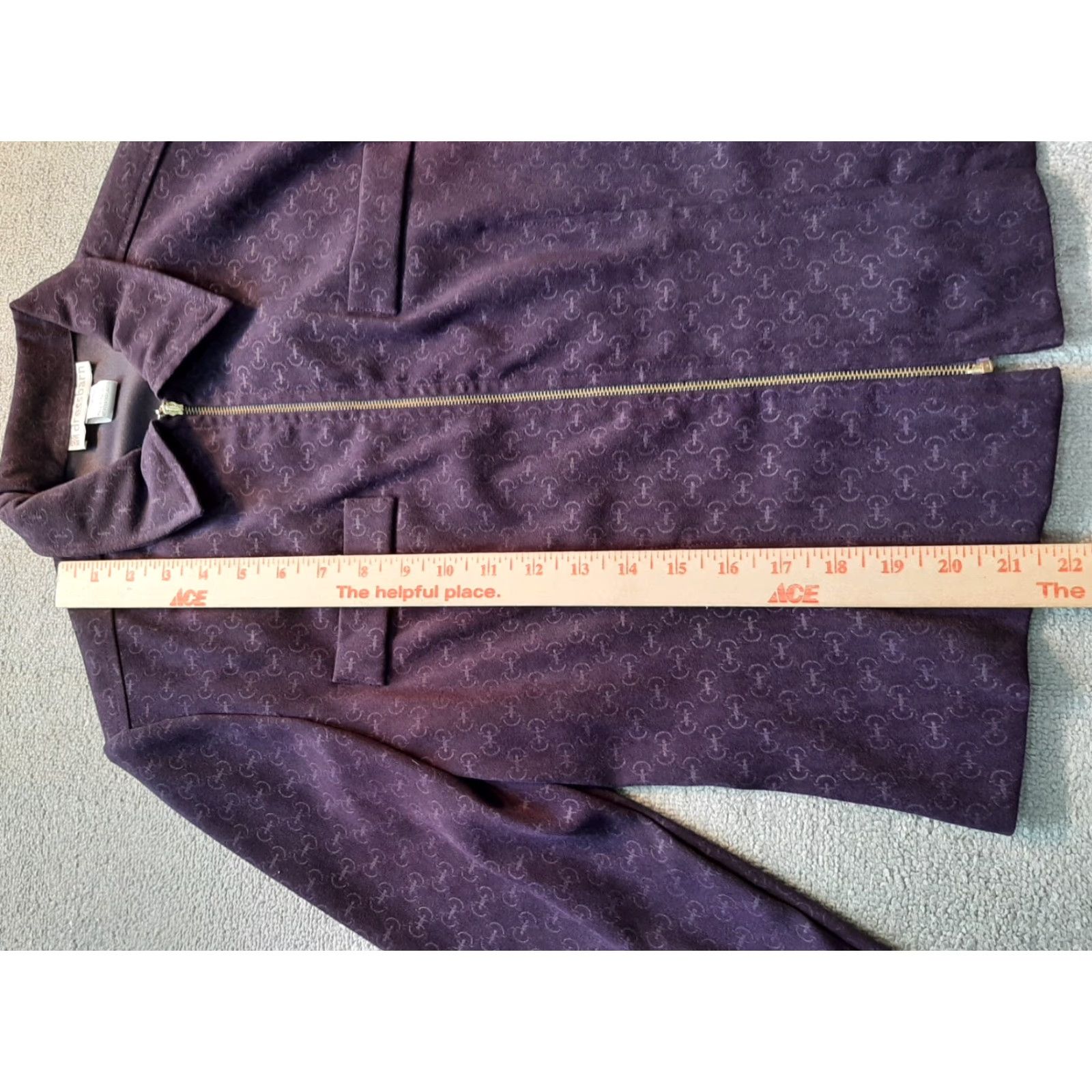 Vintage Dressbarn Blazer Women Size 8 Red Jacket Long Sleeve Button Classic Fall Regular Blazer Women Size M / US 6-8 / IT 42-44 - 2 Thumbnail