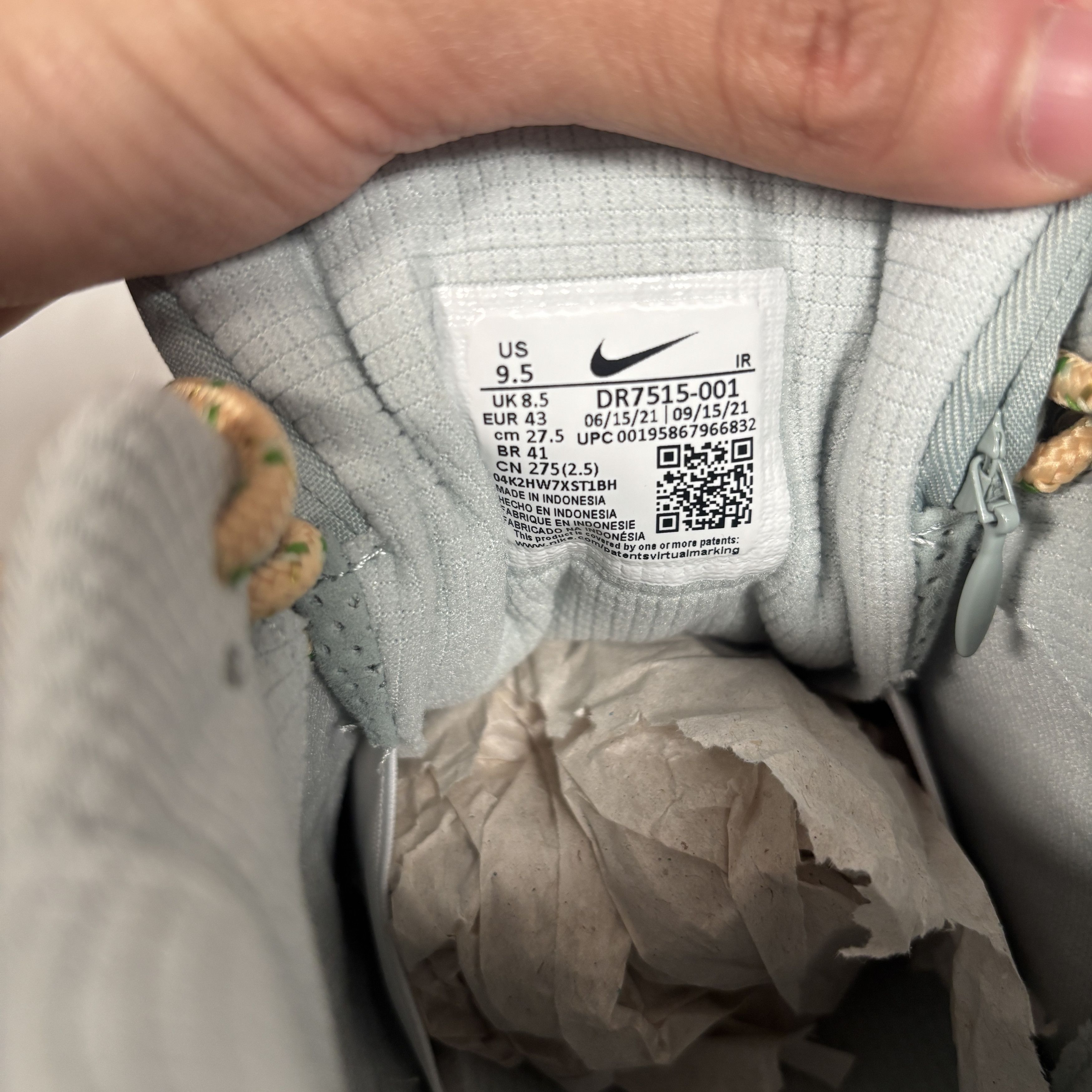 Nike × Travis Scott Travis Scott x Nike Air Trainer 1 SP Grey Haze DS 10M Size US 9.5 / EU 42-43 - 8 Thumbnail