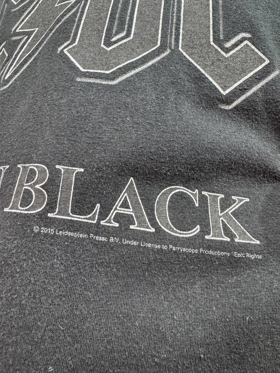 AC/DC × Vintage AC/DC Back in Black 2015 T-Shirt Size US M / EU 48-50 / 2 - 4 Thumbnail