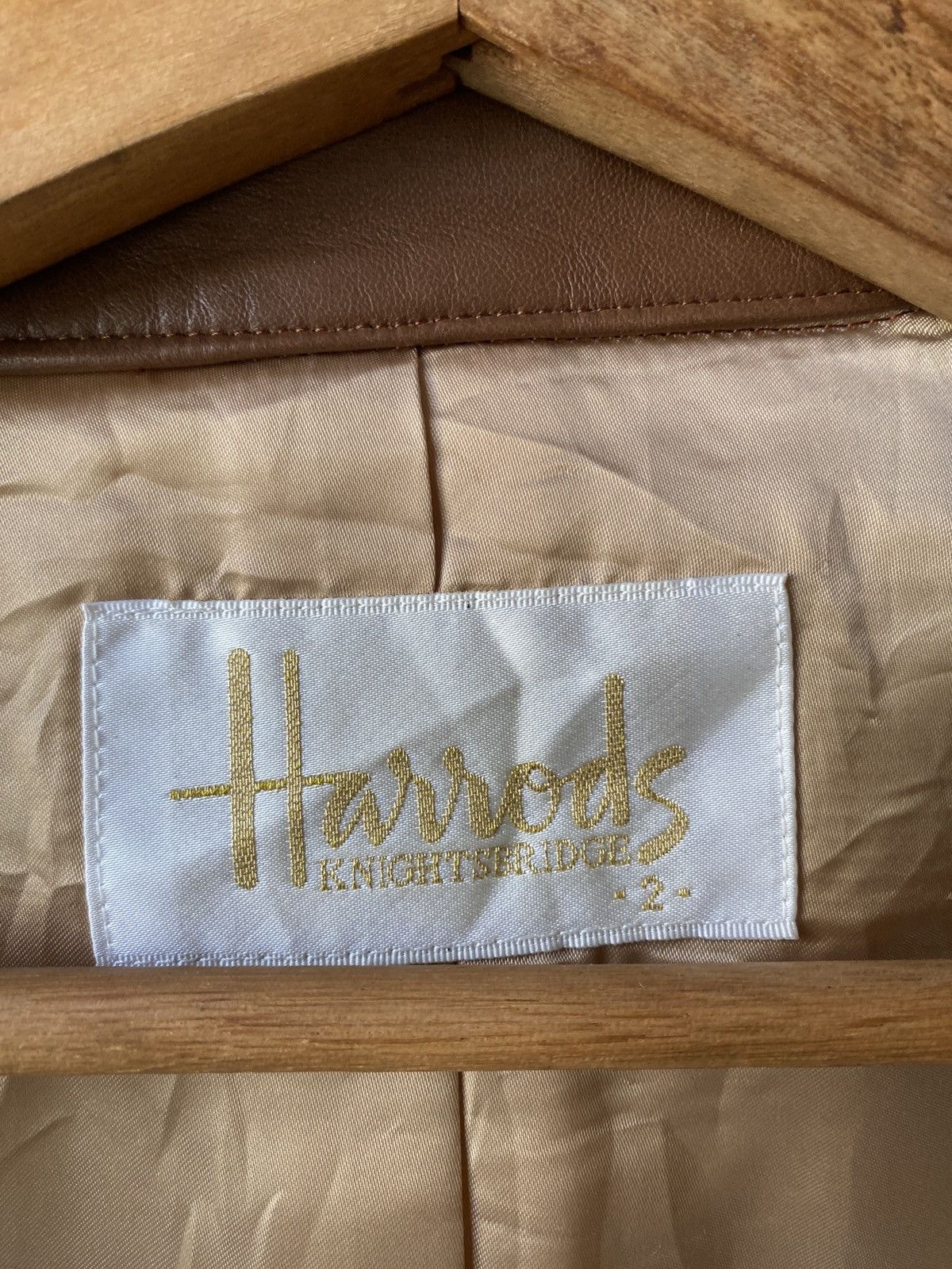 Harrods Harrods Wool Leather Zipper Jacket Size US S / EU 44-46 / 1 - 13 Thumbnail