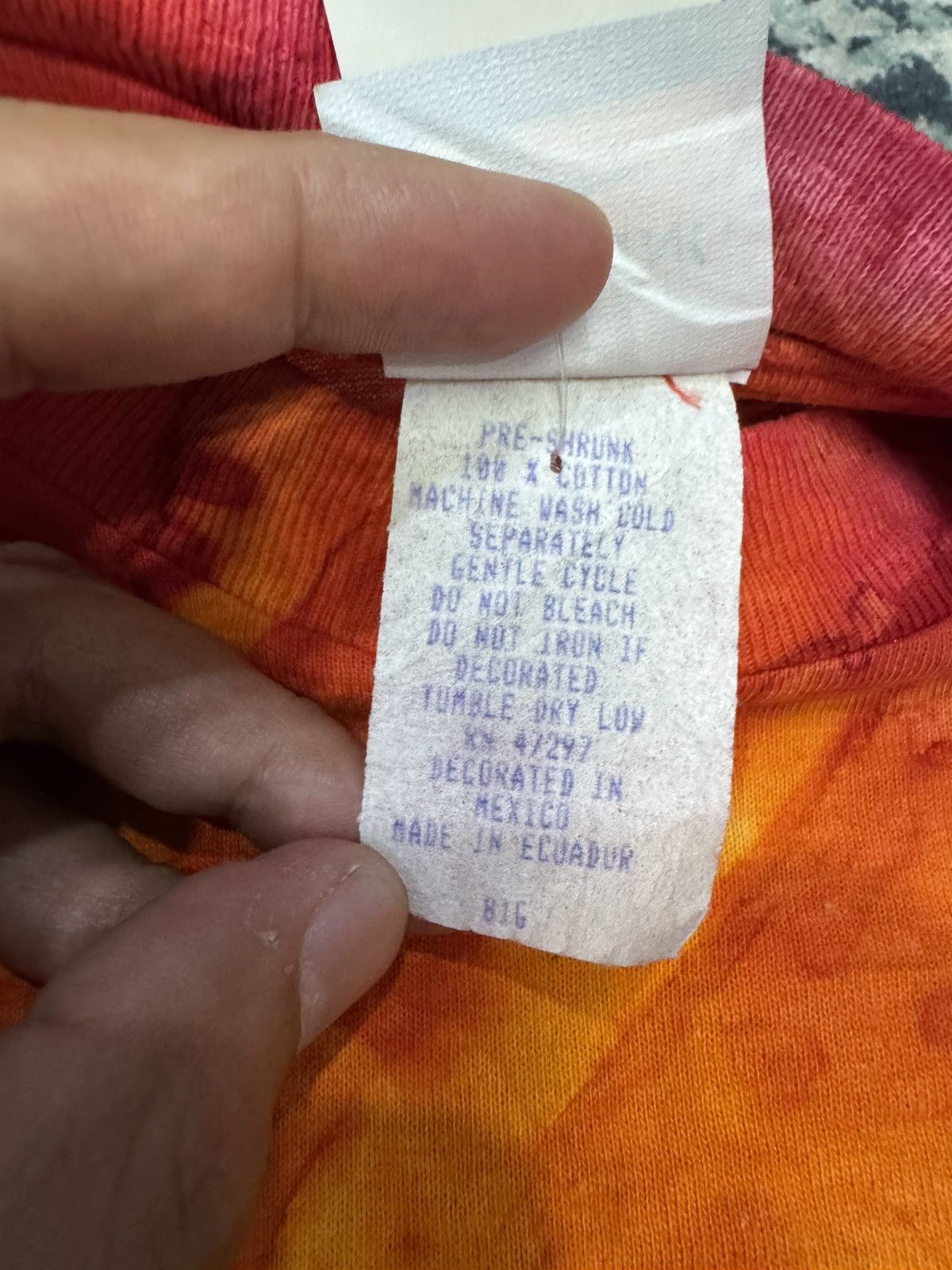 Disney VINTAGE 1990sTHE LION KING TIE DYE SHIRT Size US L / EU 52-54 / 3 - 4 Thumbnail