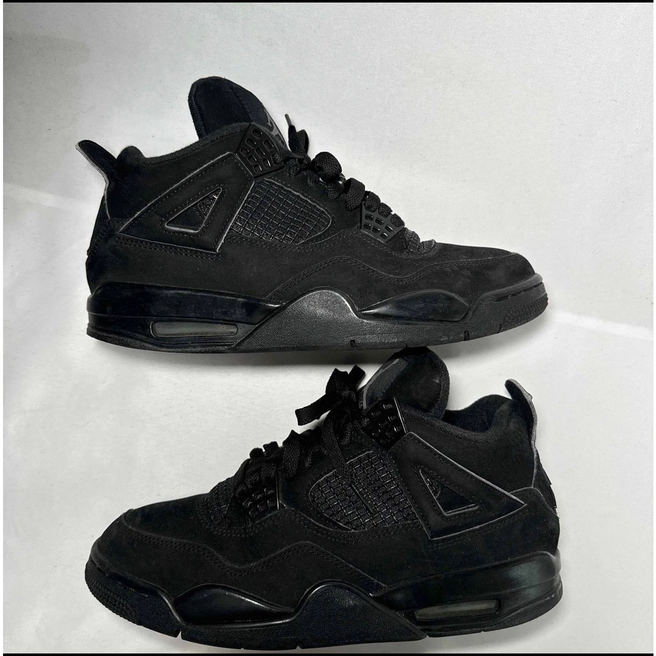 Jordan Brand × Nike Size 8 - Nike Air Jordan 4 Retro Black Cat 2020 Men's Shoes Size US 8 / EU 41 - 2 Thumbnail