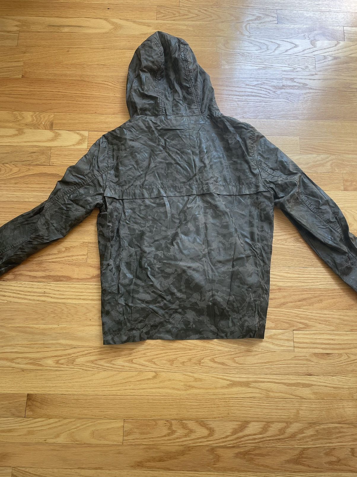 Zara Zara Camo Leather Quarter Zip Jacket Size US L / EU 52-54 / 3 - 5 Thumbnail
