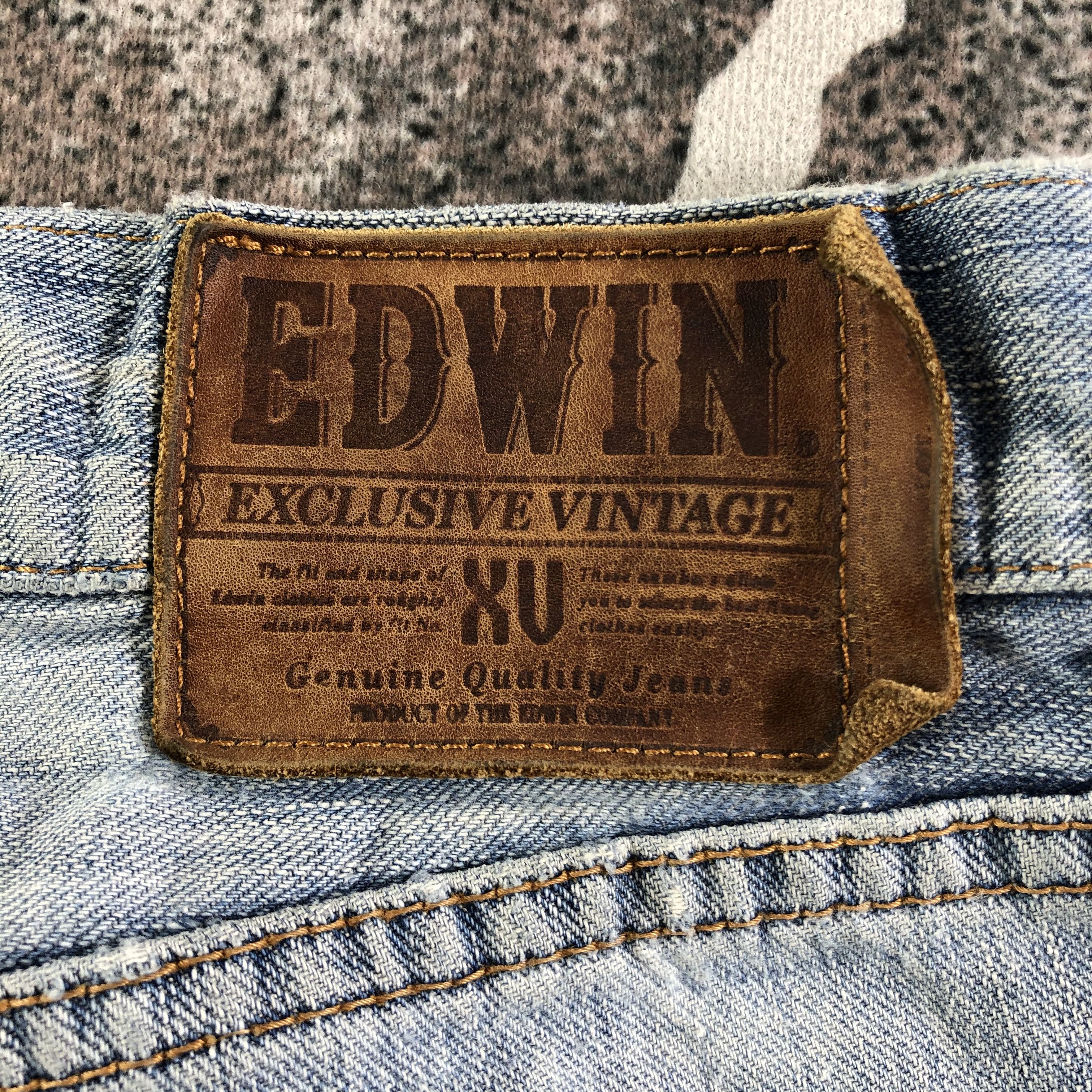 Edwin Edwin XV Jeans Ripped Patchwork Denim KJ2490 Size US 30 / EU 46 - 5 Thumbnail