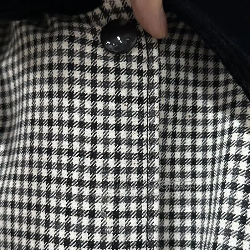Miu Miu Miu Miu Multi-Color Logo Houndstooth Jacket . Size XXS / US 00 / IT 34 - 6 Thumbnail