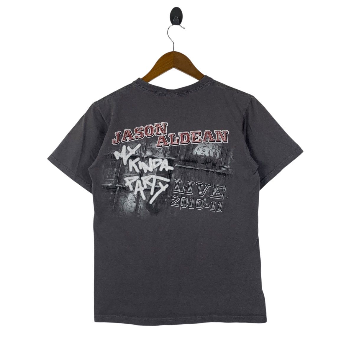 Vintage JASON ALDEAN USA Country Music Singer My Kinda 2010 TShirt Size US S / EU 44-46 / 1 - 5 Thumbnail
