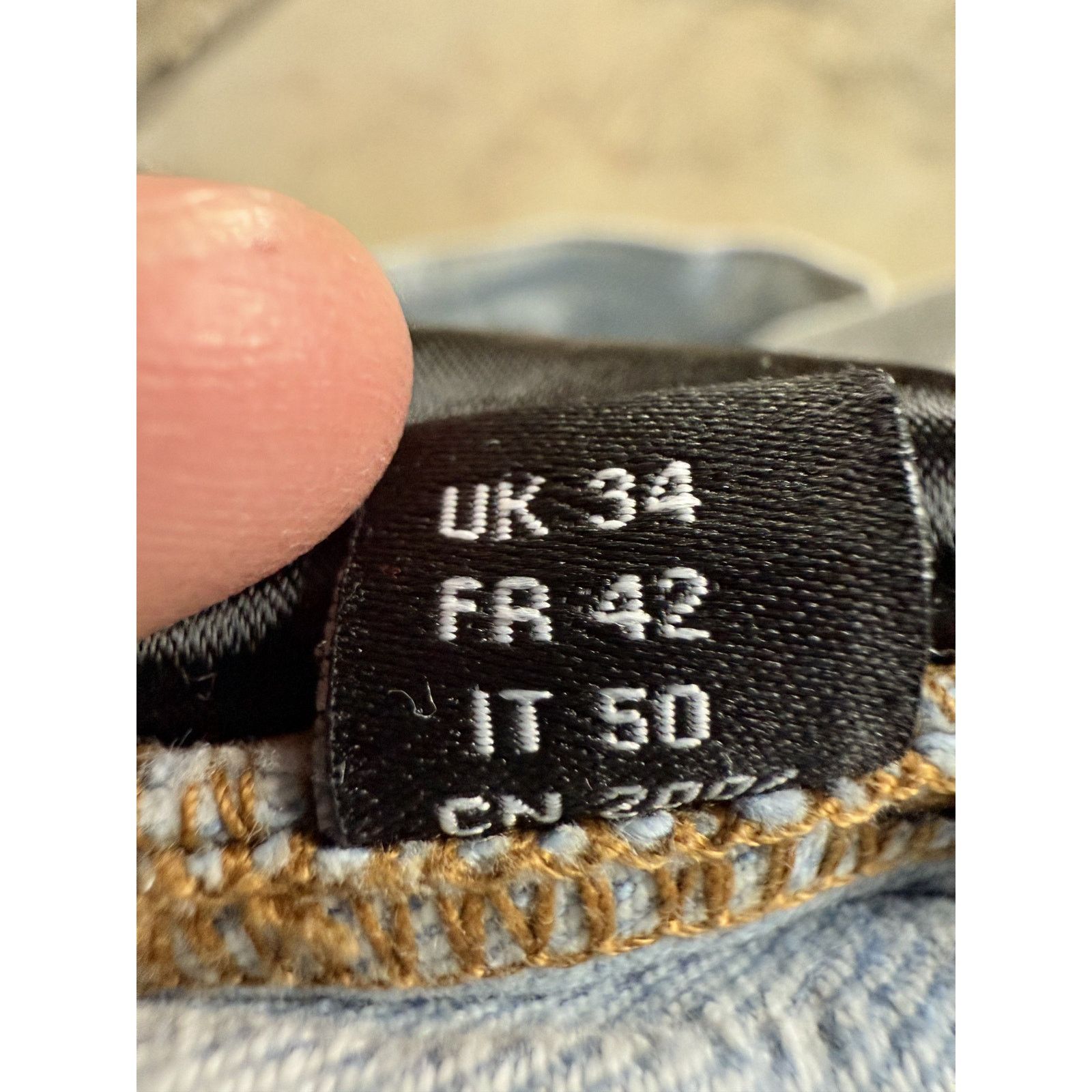 Amiri Amiri Chemist Jeans Light Wash White Stars Used 34 Size US 34 / EU 50 - 7 Thumbnail