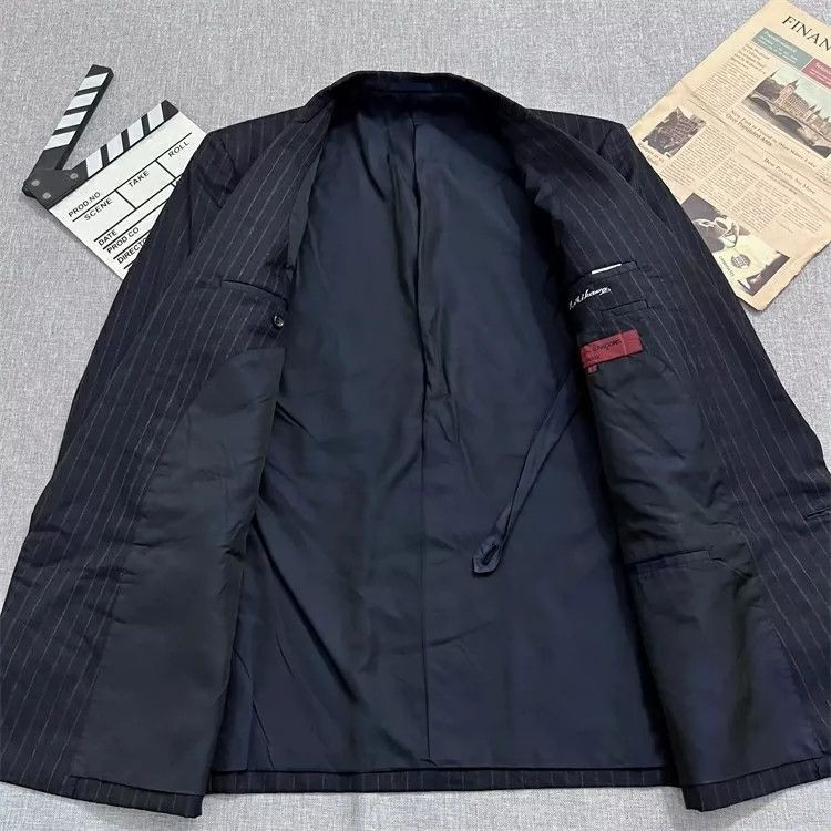 Undercover Undercover 03SS scab break patchwork blue grey embroidered Size US L / EU 52-54 / 3 - 2 Thumbnail