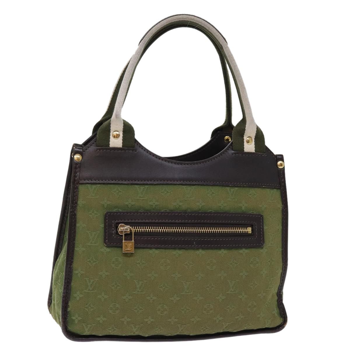 LOUIS VUITTON Monogram Mini Sac Catline Hand Bag Tst Khaki