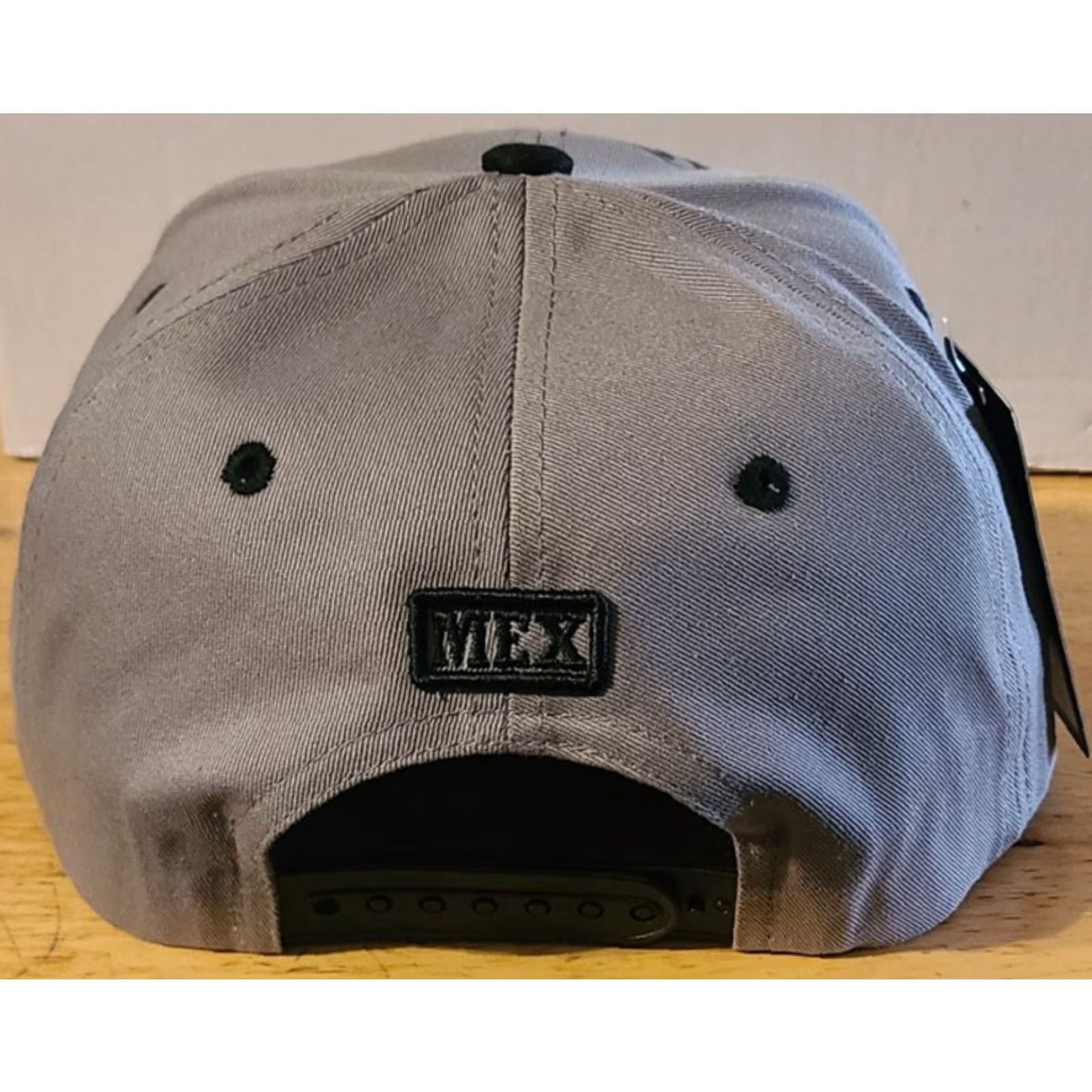 Vintage MEXICO EAGLE SNAKE CACTUS MEXICAN SNAPBACK BASEBALL CAP Gray Men Adjustable Snapback Cap Size ONE SIZE - 2 Thumbnail
