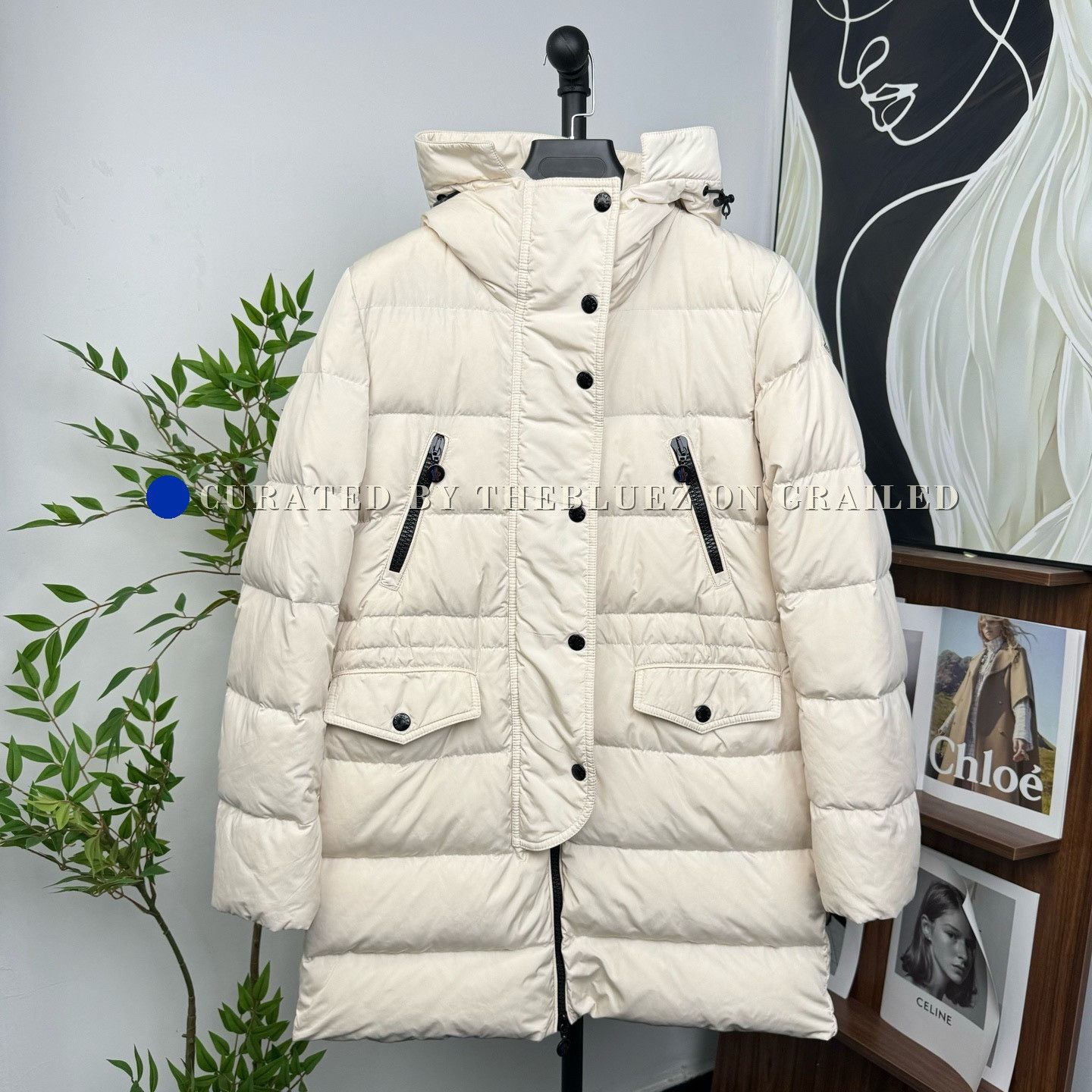 Moncler Moncler Fragon Mid-Length Down Jacket Size M / US 6-8 / IT 42-44 - 1 Thumbnail