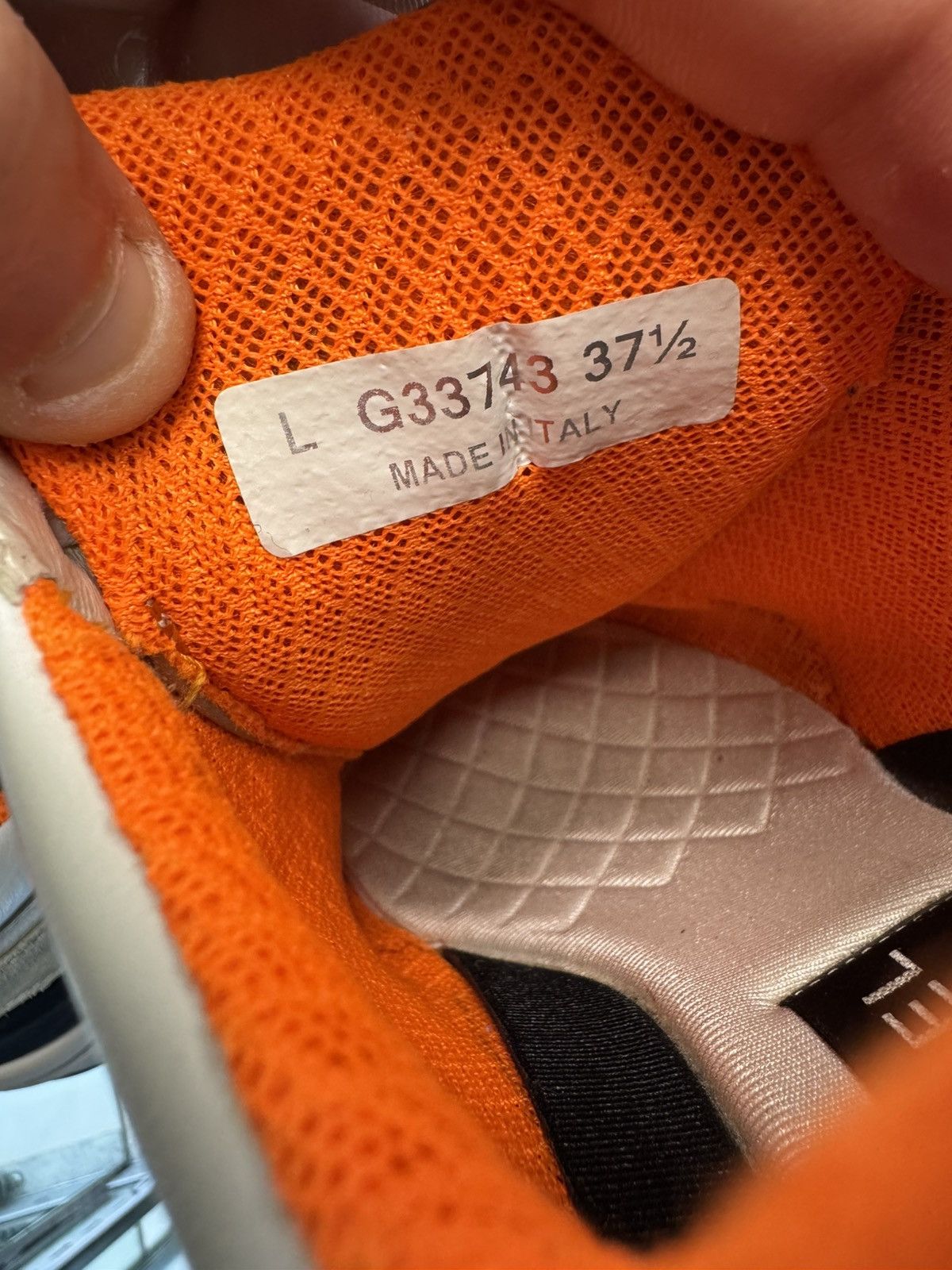 Chanel CHANEL TRAINER WHITE ORANGE Size US 5.5 / EU 38 - 9 Thumbnail