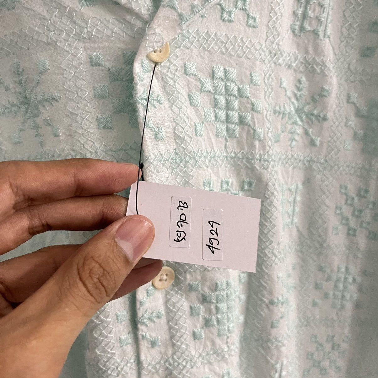 Zara Zara 3d Pattern Camp Collar Shirt Size US M / EU 48-50 / 2 - 6 Thumbnail