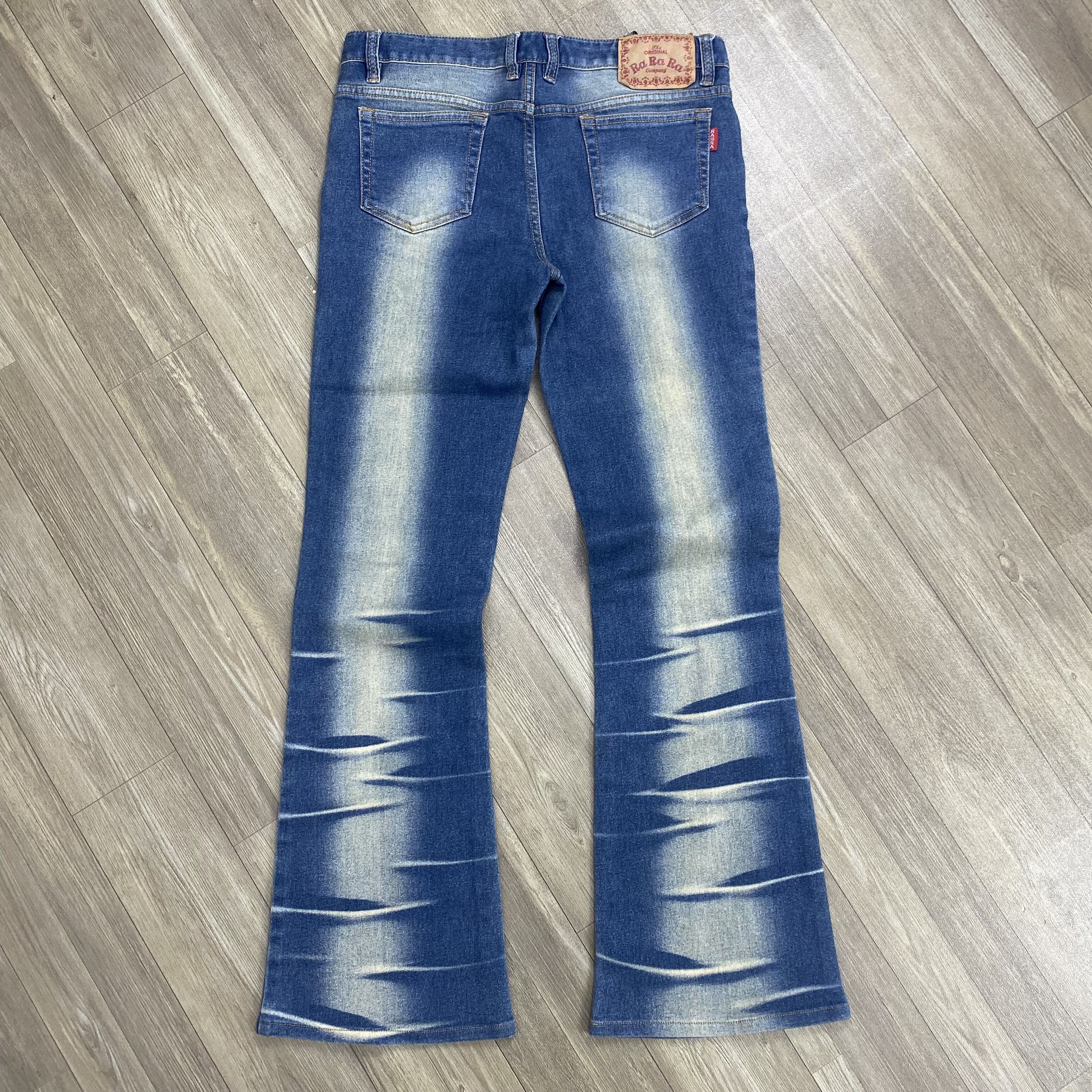 Japanese Brand Japanese Flared Jeans Bot Cut Japanese Brand Size 27" / US 4 / IT 40 - 6 Thumbnail
