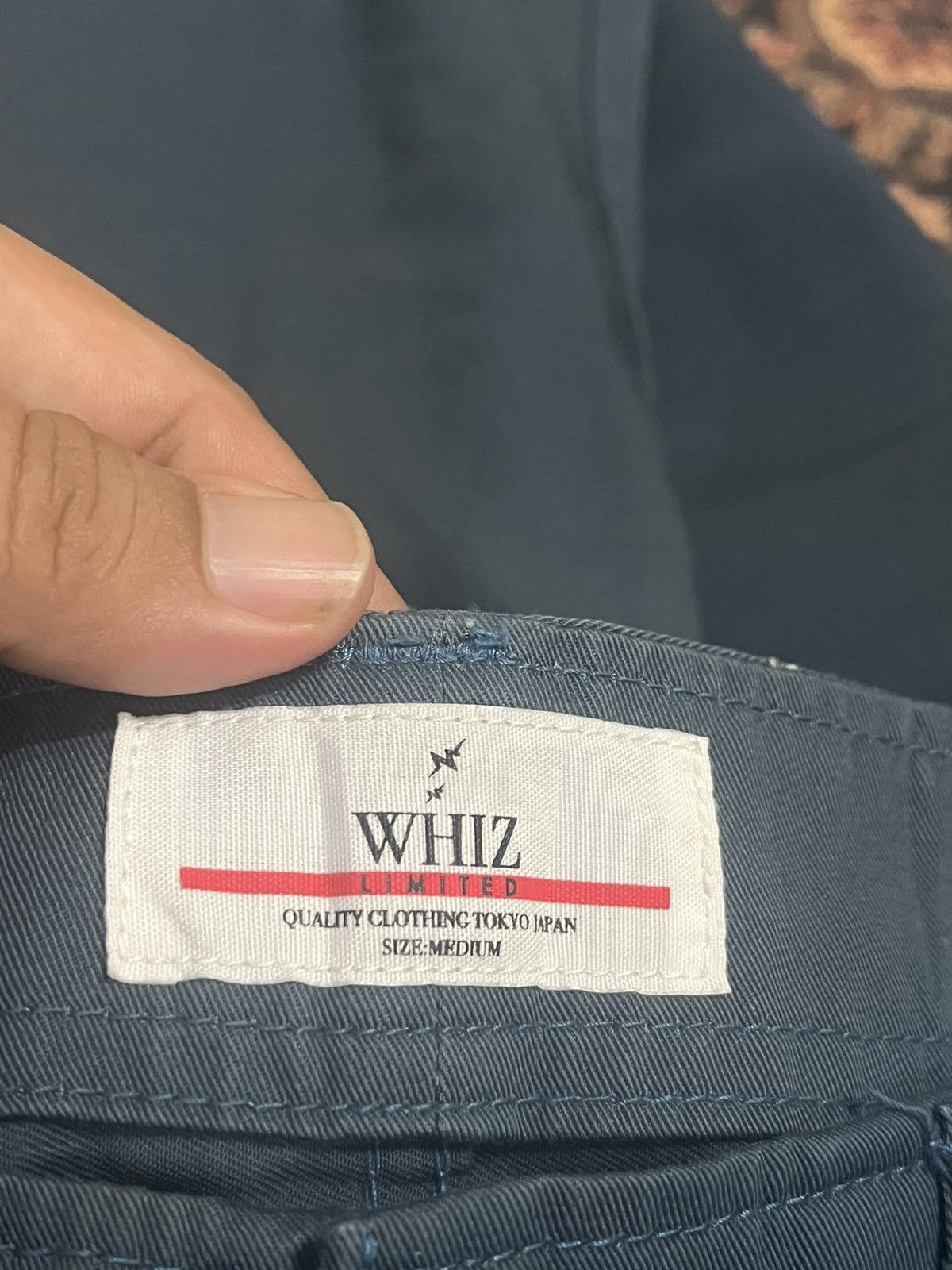 Japanese Brand × WHIZ LIMITED Whiz Limited Bag Logo Pant in size 33 x 29 inches Size US 33 - 8 Thumbnail