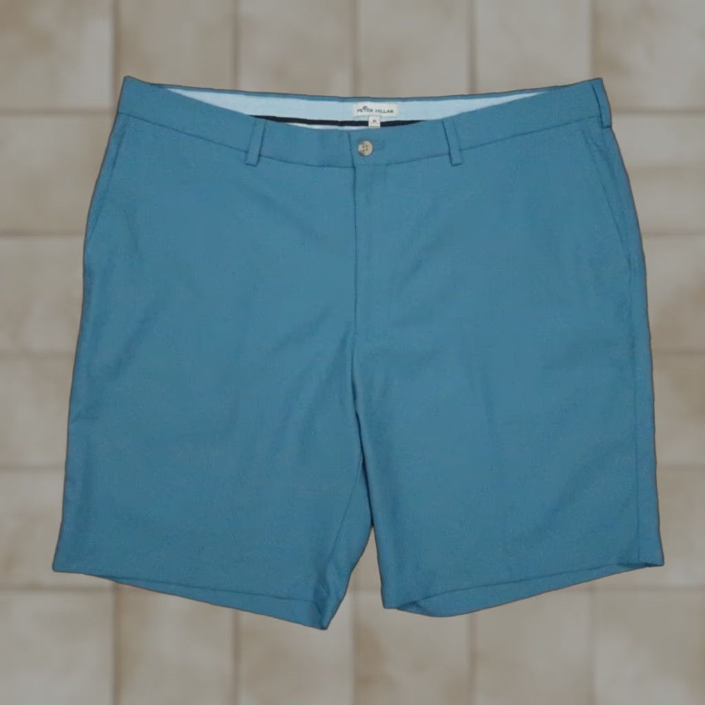 Peter Millar Peter Millar Shorts Men 40 Lake Blue Salem Performance Chino Size US 40 / EU 56 - 1 Thumbnail