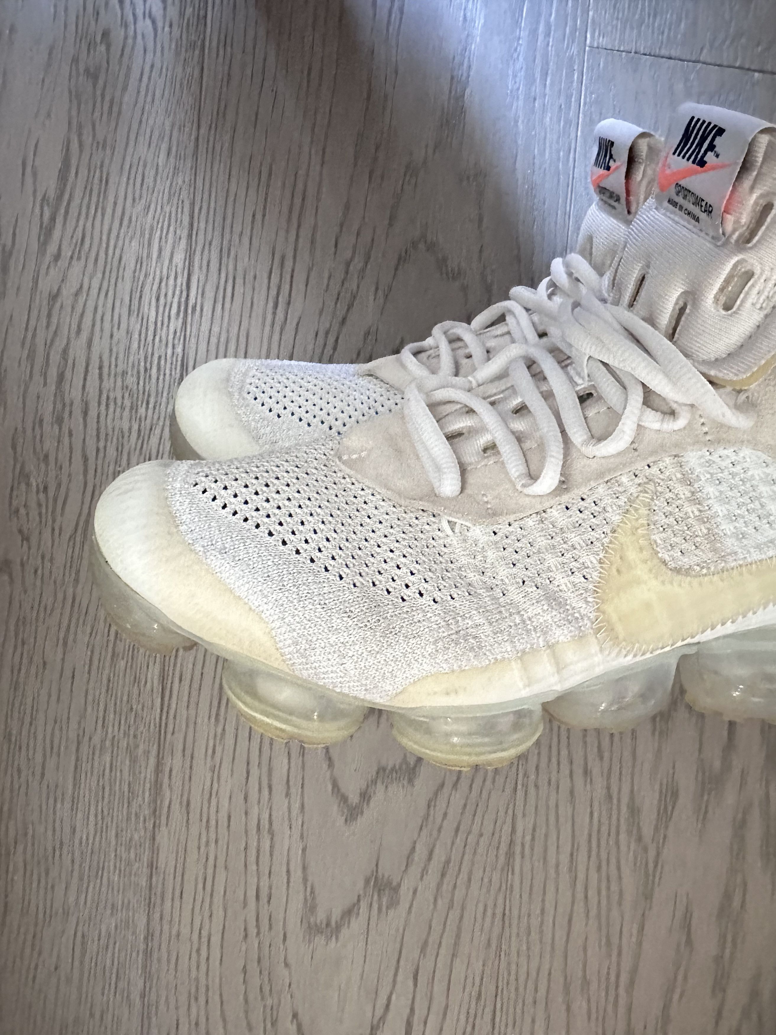 Nike × Off-White Nike Off White VaporMax White 2018 Size US 10.5 / EU 43-44 - 17 Thumbnail