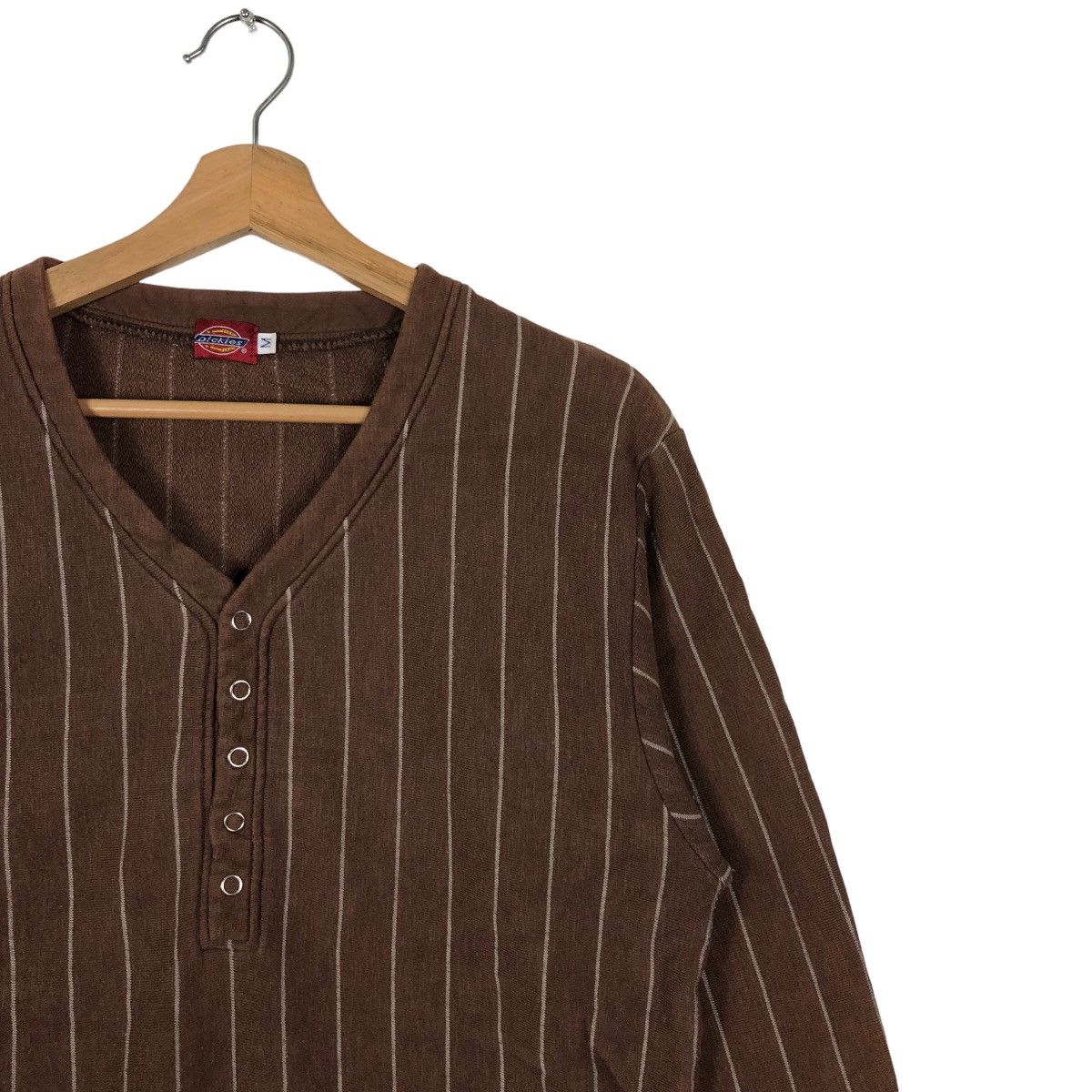 Japanese Brand 🔥Long Sleeve Dickies Worker Pin Striped Design Size US M / EU 48-50 / 2 - 7 Thumbnail