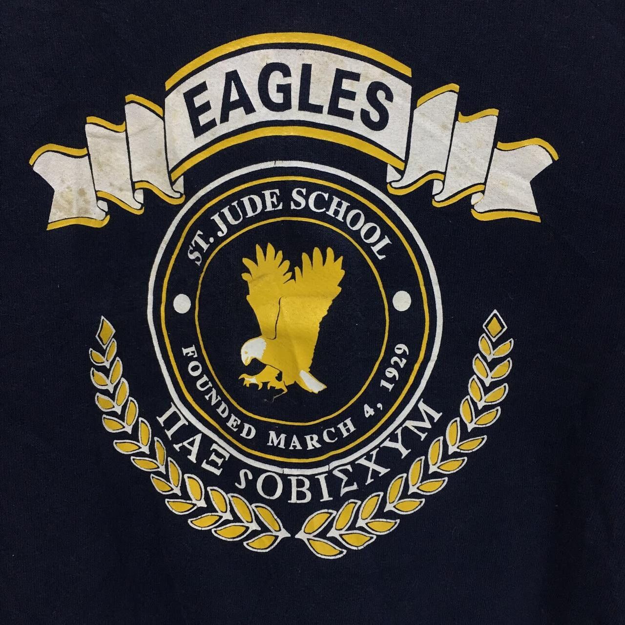 Russell Athletic Vintage RUSSELL ATHLETIC Crewneck Sweatshirt Jumper Eagles Size US M / EU 48-50 / 2 - 2 Thumbnail