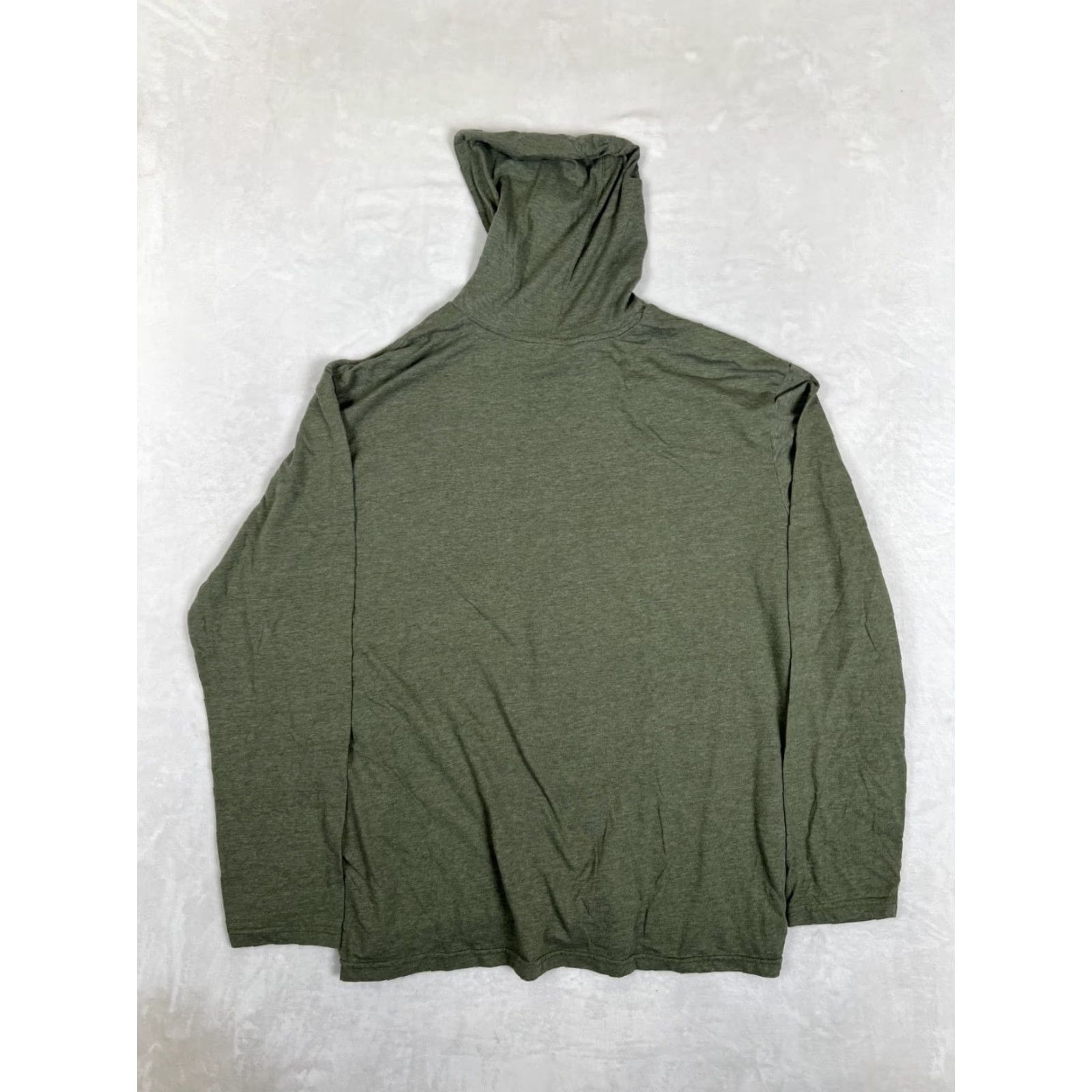 Olive Assholes*s Live Forever Long Sleeve Hooded Shirt Green Skulls Size 2XL Size US XXL / EU 58 / 5 - 6 Thumbnail