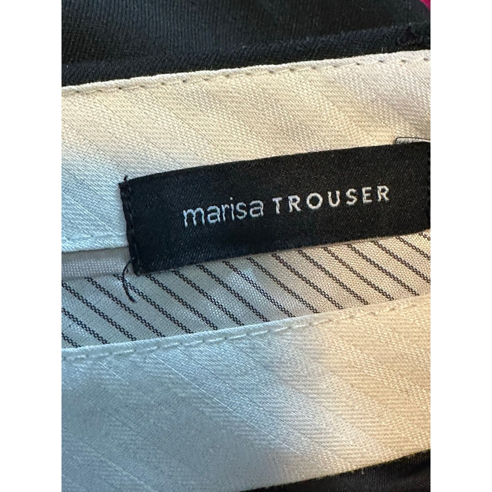 Loft Loft Marisa trouser black straight legs office pants size 0P Size 30" / US 8 / IT 44 - 5 Thumbnail