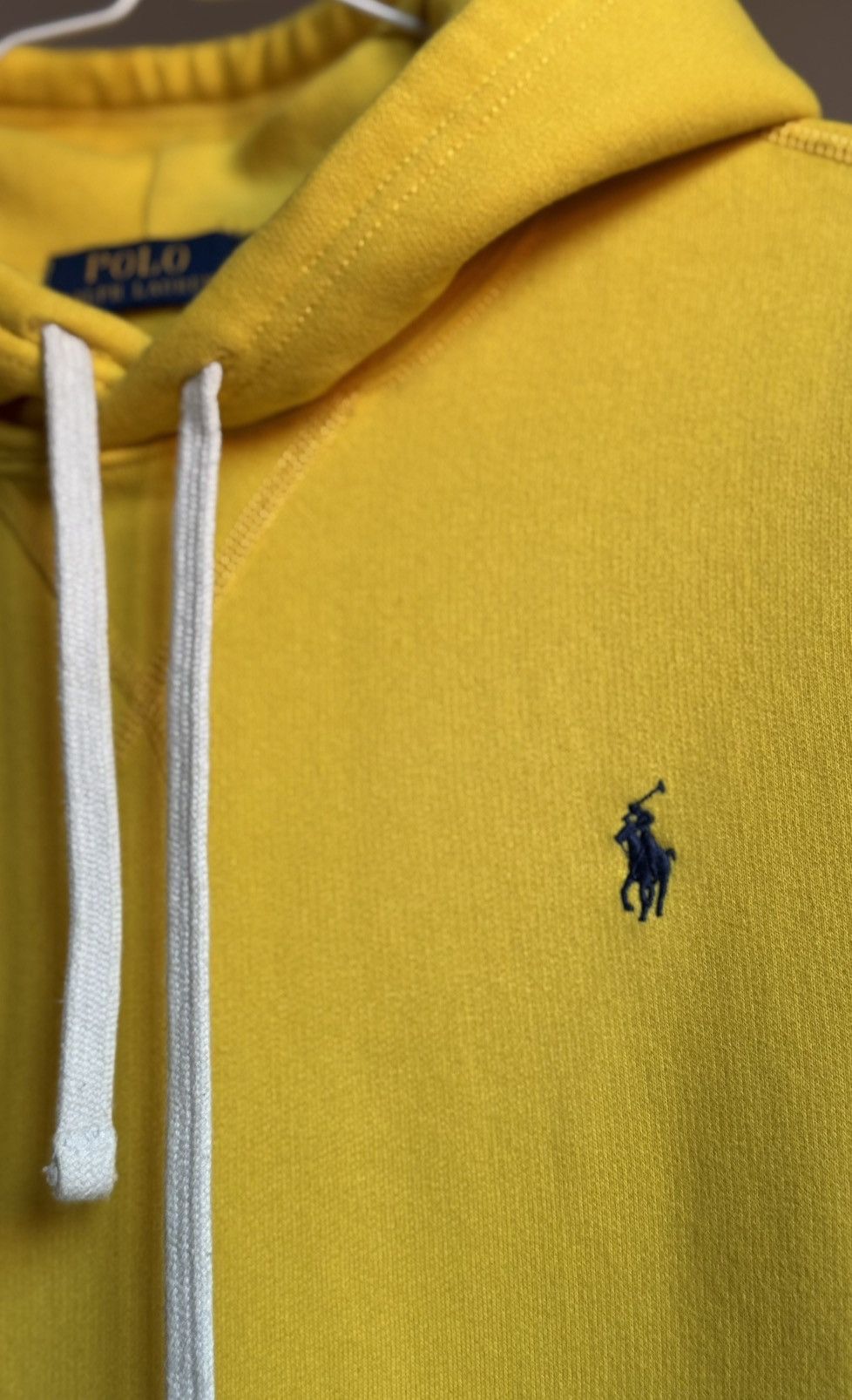 Polo Ralph Lauren Ralph Lauren Basic Logo Yellow Hoodie M Size US M / EU 48-50 / 2 - 5 Thumbnail
