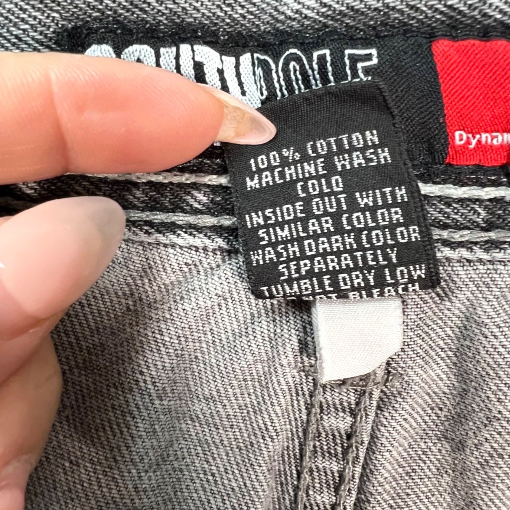 Southpole Southpole Mens Jeans Distressed Gray Denim w/ Frayed Hems Size 40 Size US 40 / EU 56 - 4 Thumbnail
