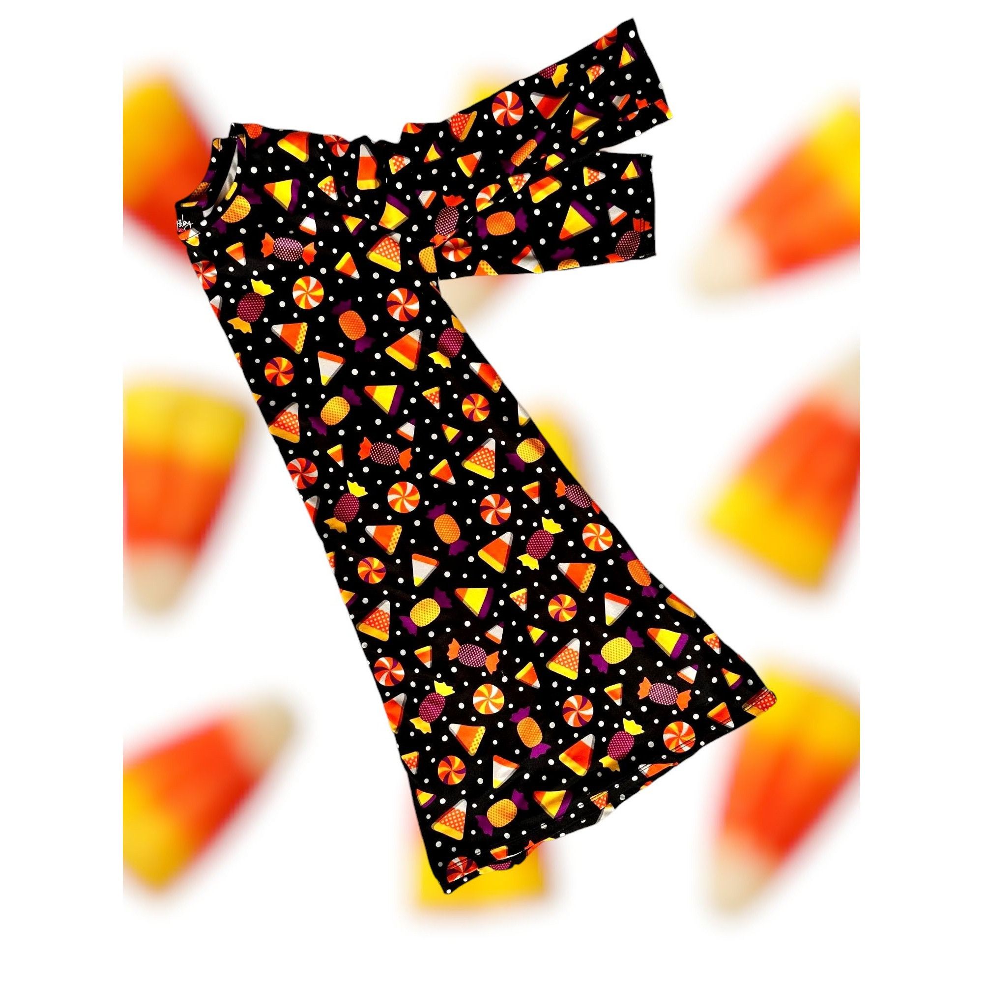 Other By & By Candy Corn Dress Girls Large 14 Black Halloween Size L / US 10 / IT 46 - 7 Thumbnail