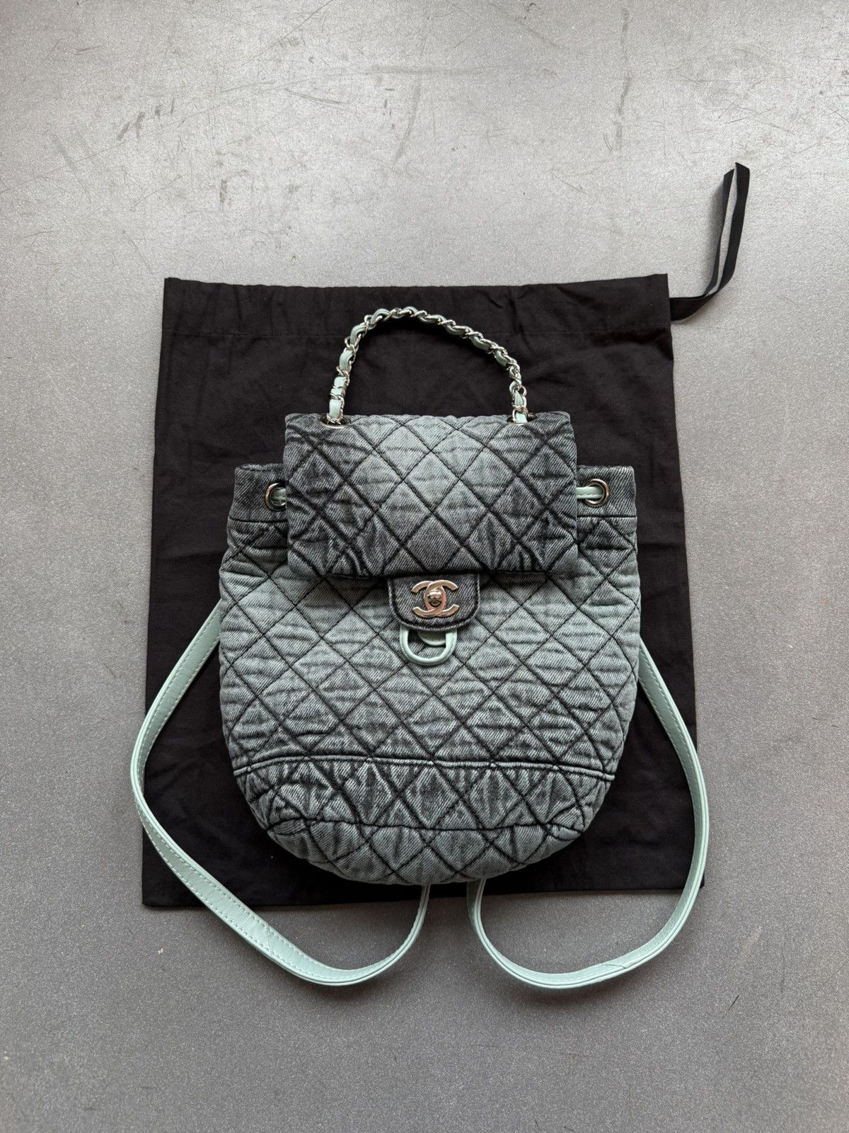 Chanel Denimpressions Blue Backpack
