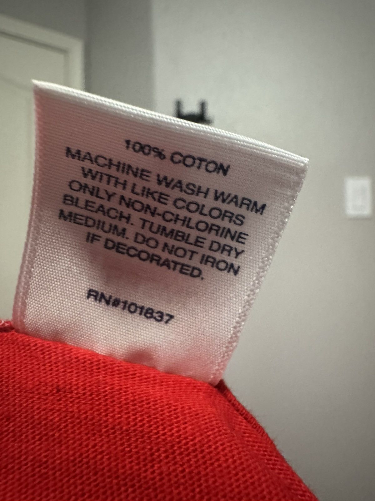 Supreme Supreme Red “Bling” Medium T-Shirt Size US M / EU 48-50 / 2 - 4 Thumbnail