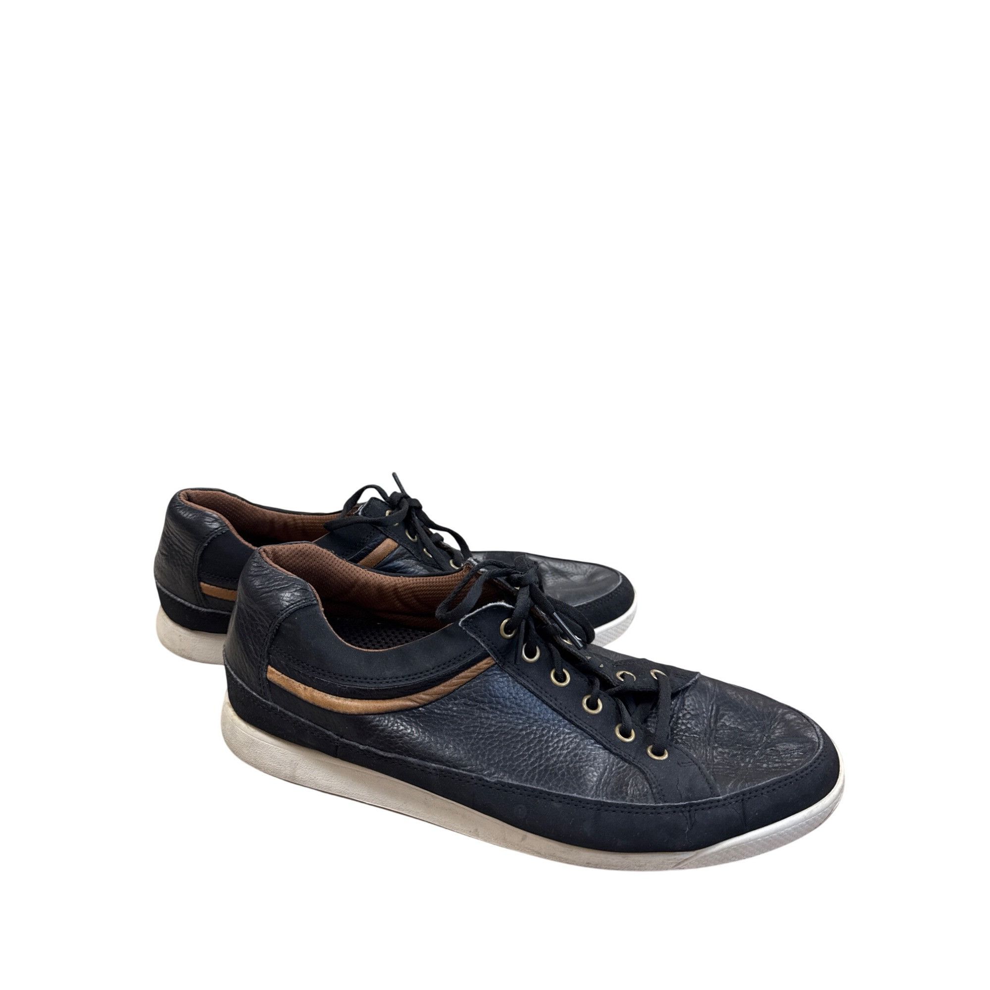 Footjoy FootJoy Contour Casual Black Brown Leather Golf Shoes Size 1 Size US 10.5 / EU 43-44 - 4 Thumbnail