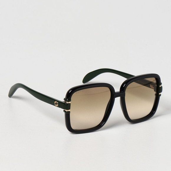 image of New Gucci Gg1066S - 003 Gradient Sunglasses in Brown, Men's