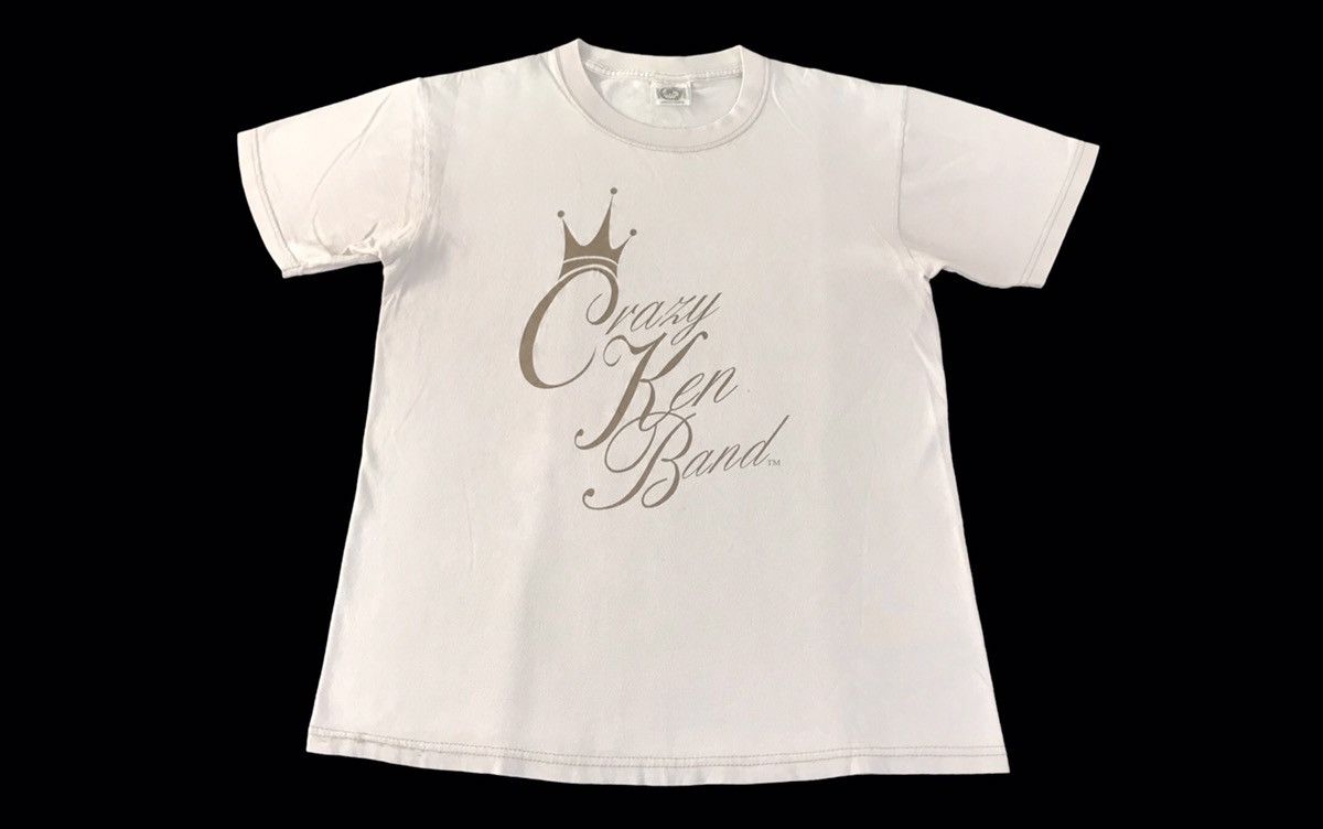 Japanese Brand Crazy Ken Band Yokohama Syndycate Spell Out Printed Tee Size US M / EU 48-50 / 2 - 1 Thumbnail