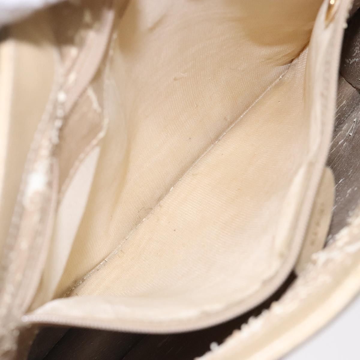 Gucci GUCCI Shoulder Bag Leather Beige Gold 001 3444 001 3444 Size ONE SIZE - 19 Thumbnail