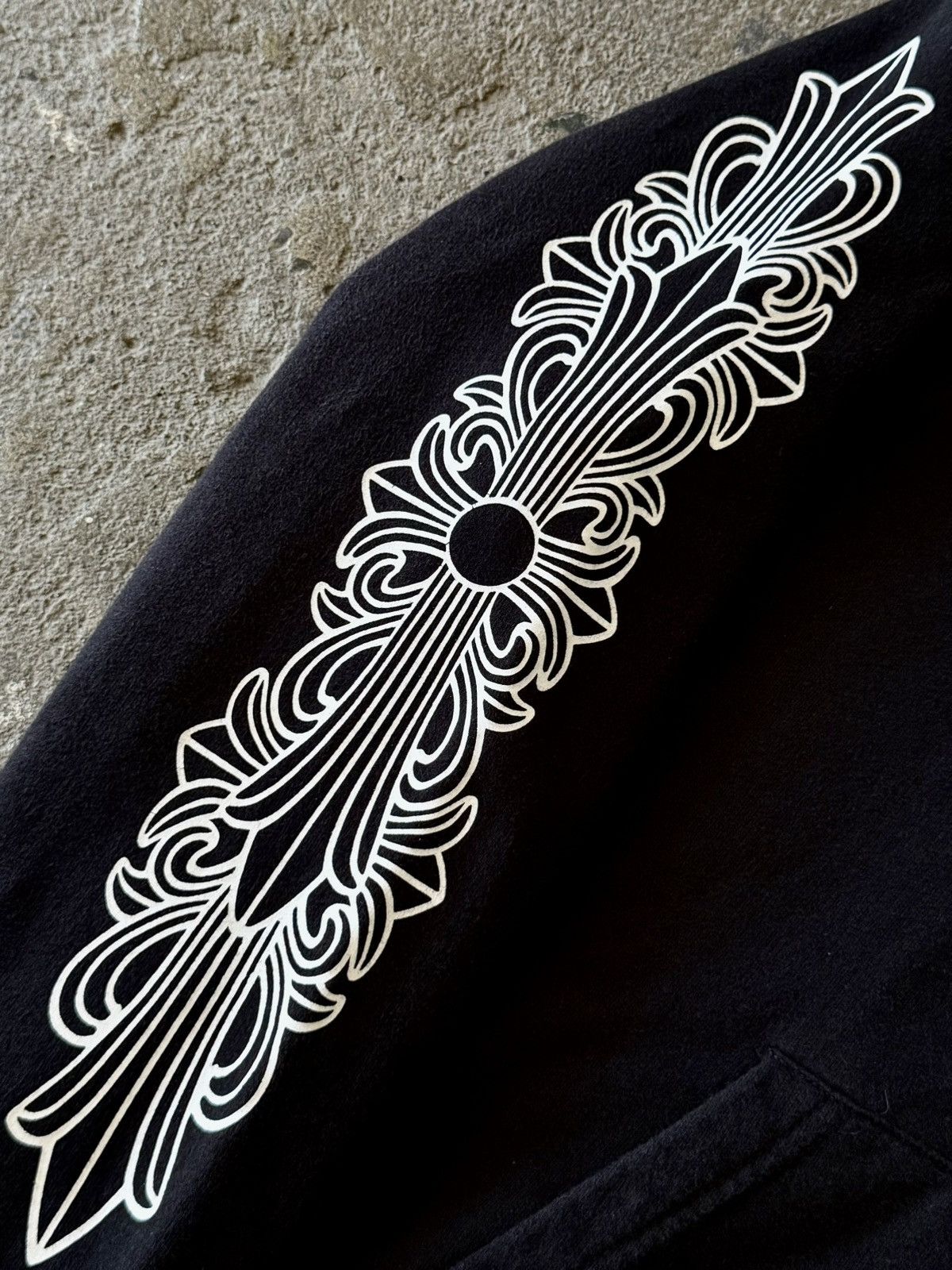 Chrome Hearts Chrome Hearts - Oversized - Floral / Horse Shoe - Hoodie Size US XL / EU 56 / 4 - 7 Thumbnail