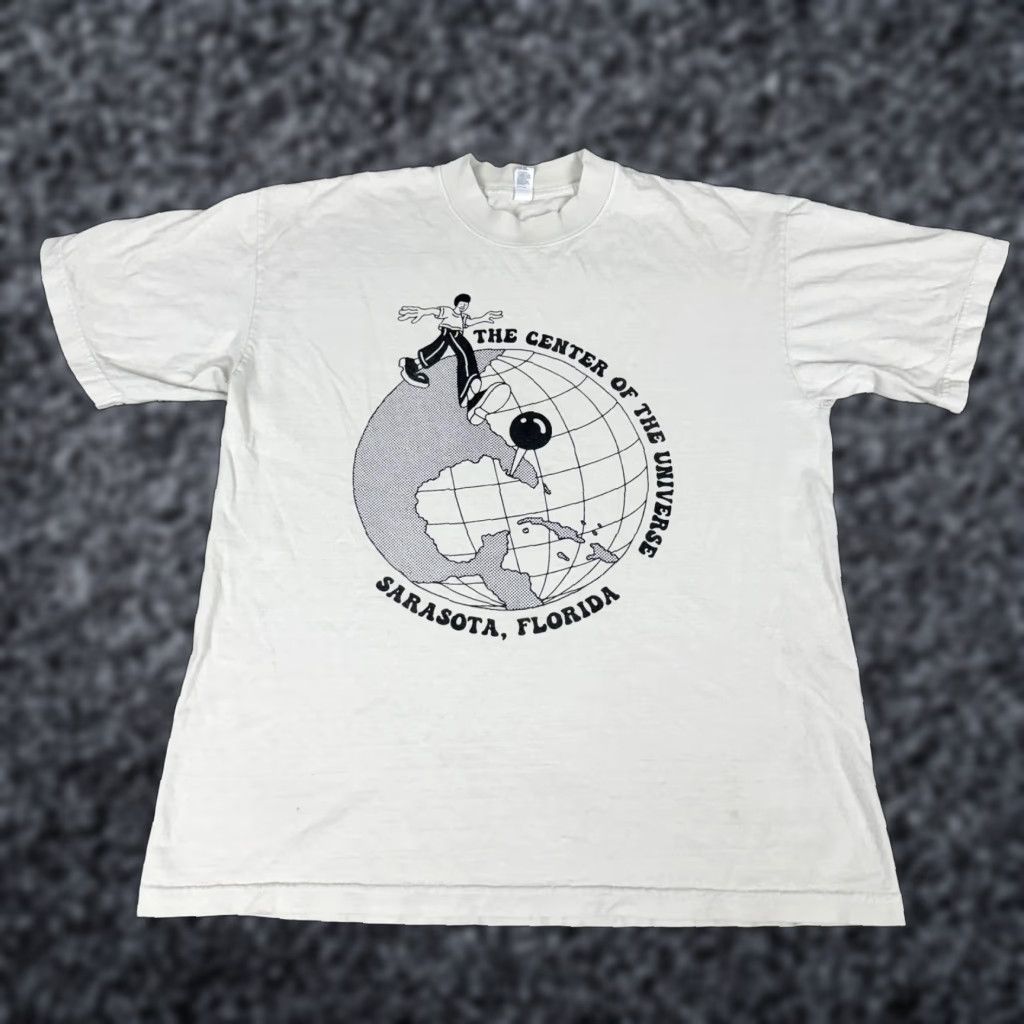 Los Angeles Apparel Los Angeles Apparel Shirt Mens Medium White Project Sarasota Vegan Graphic Tee Size US M / EU 48-50 / 2 - 1 Thumbnail